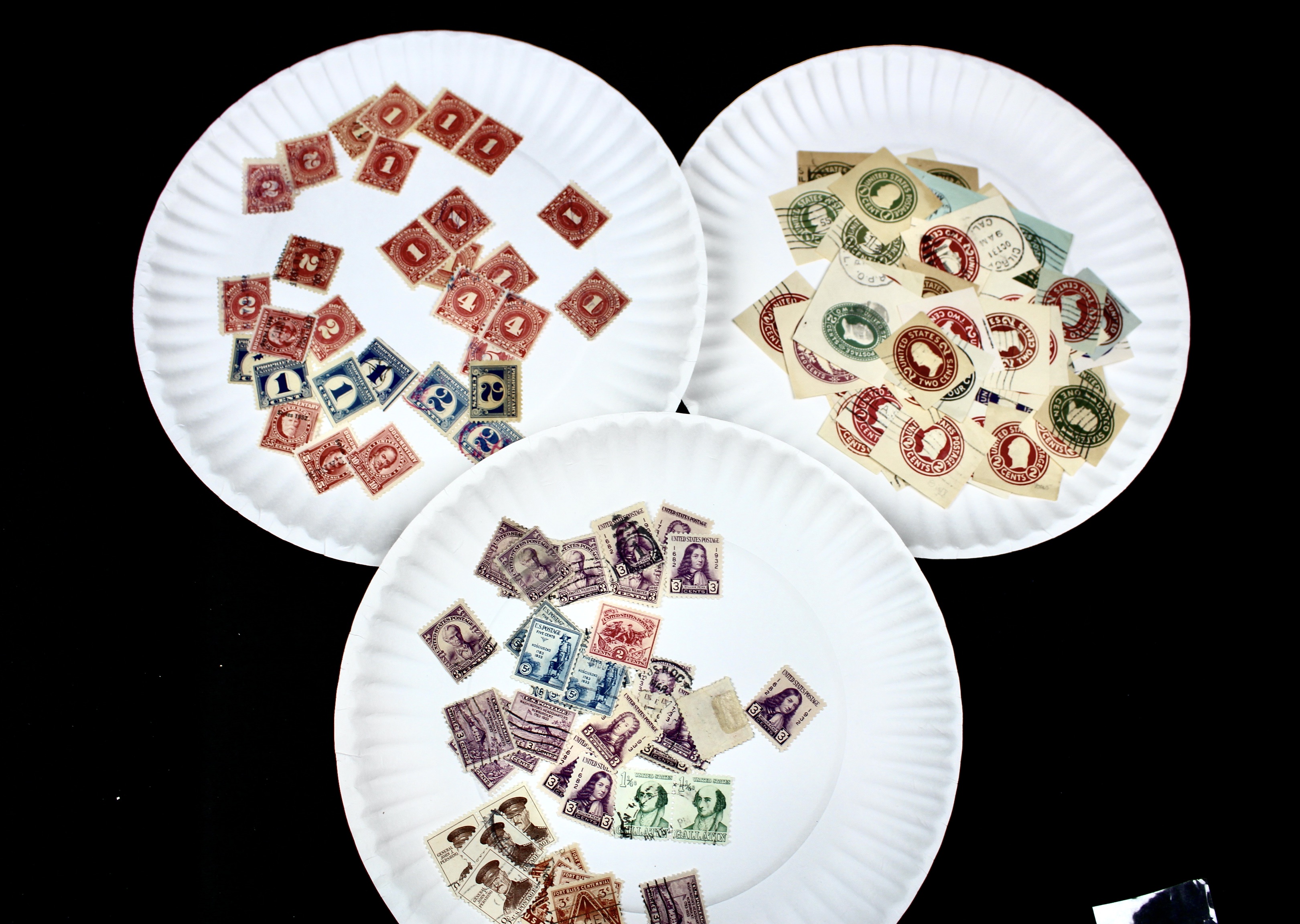 Large Collection of Used U.S. Postage Stamps