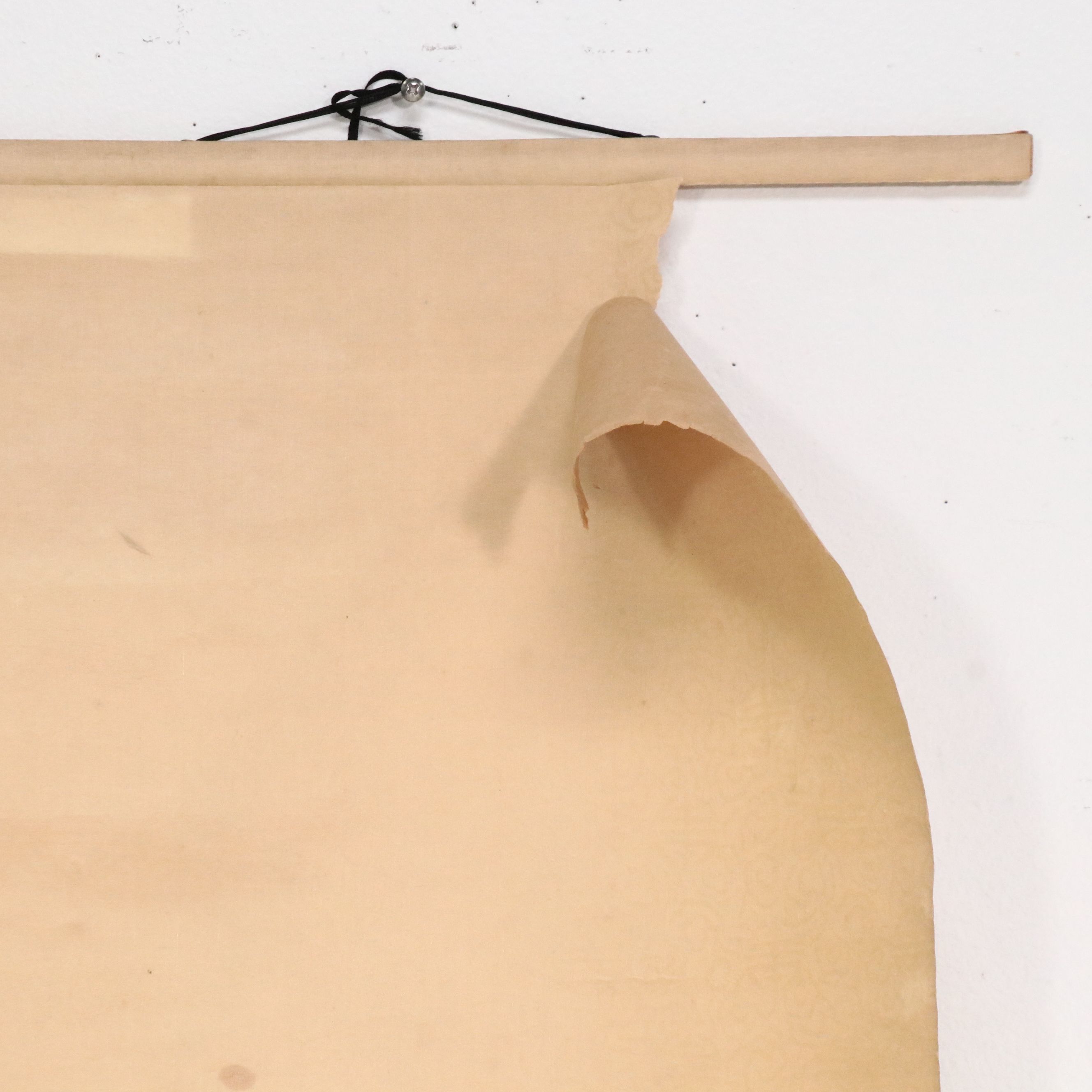 Hanging Scroll Offset Lithograph After Giuseppe Castiglione's "Eight Horses"