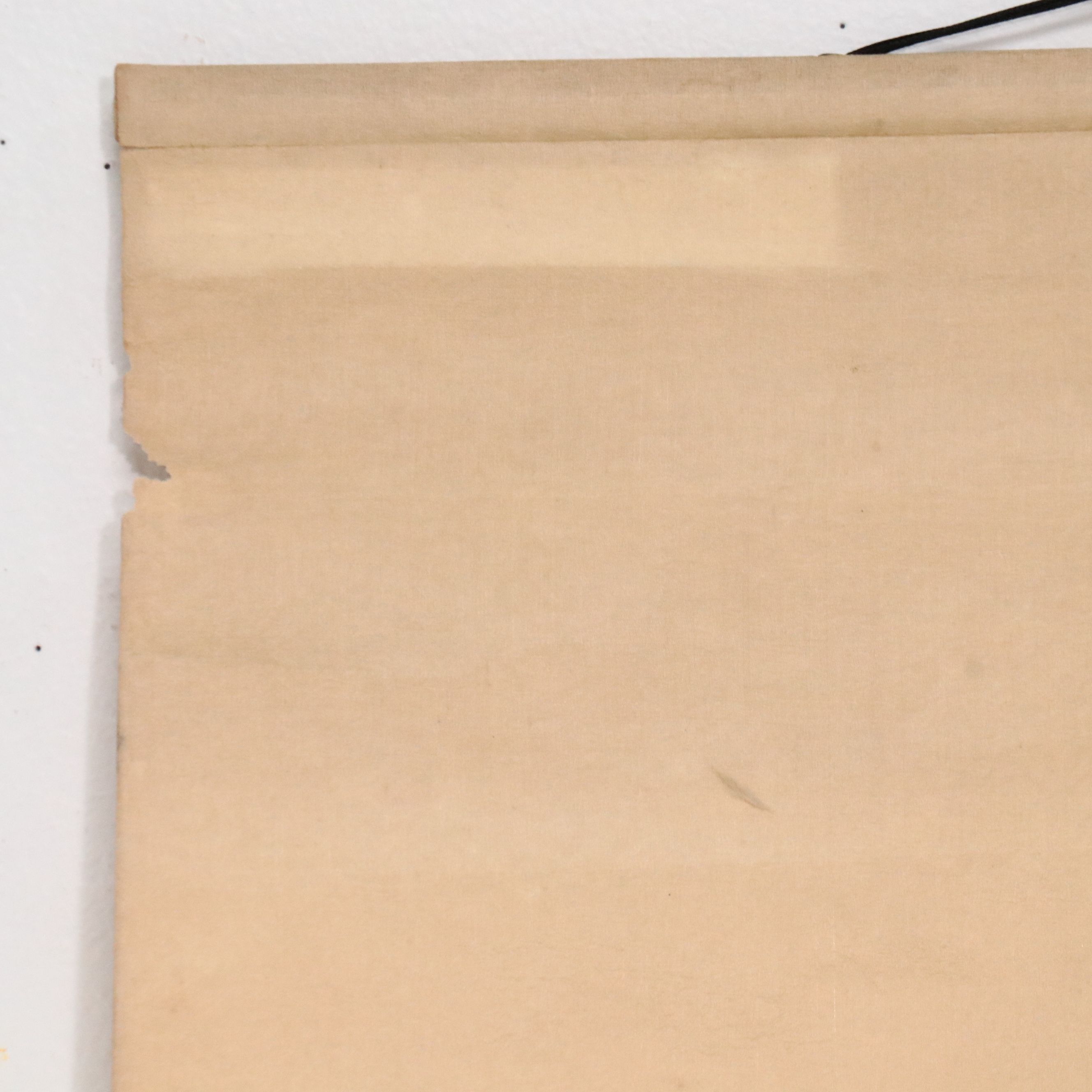 Hanging Scroll Offset Lithograph After Giuseppe Castiglione's "Eight Horses"