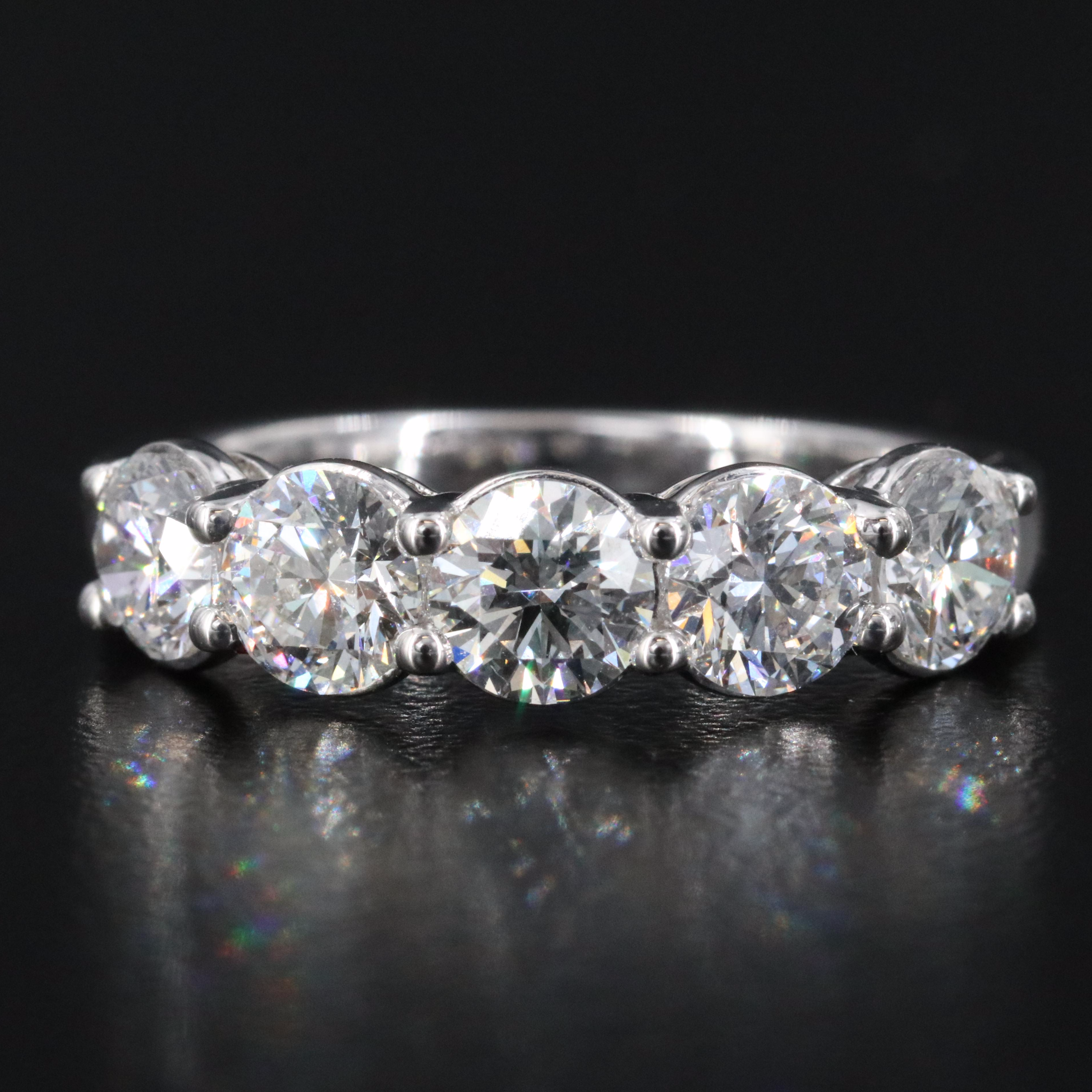 14K 2.07 CTW Lab Grown Diamond Ring