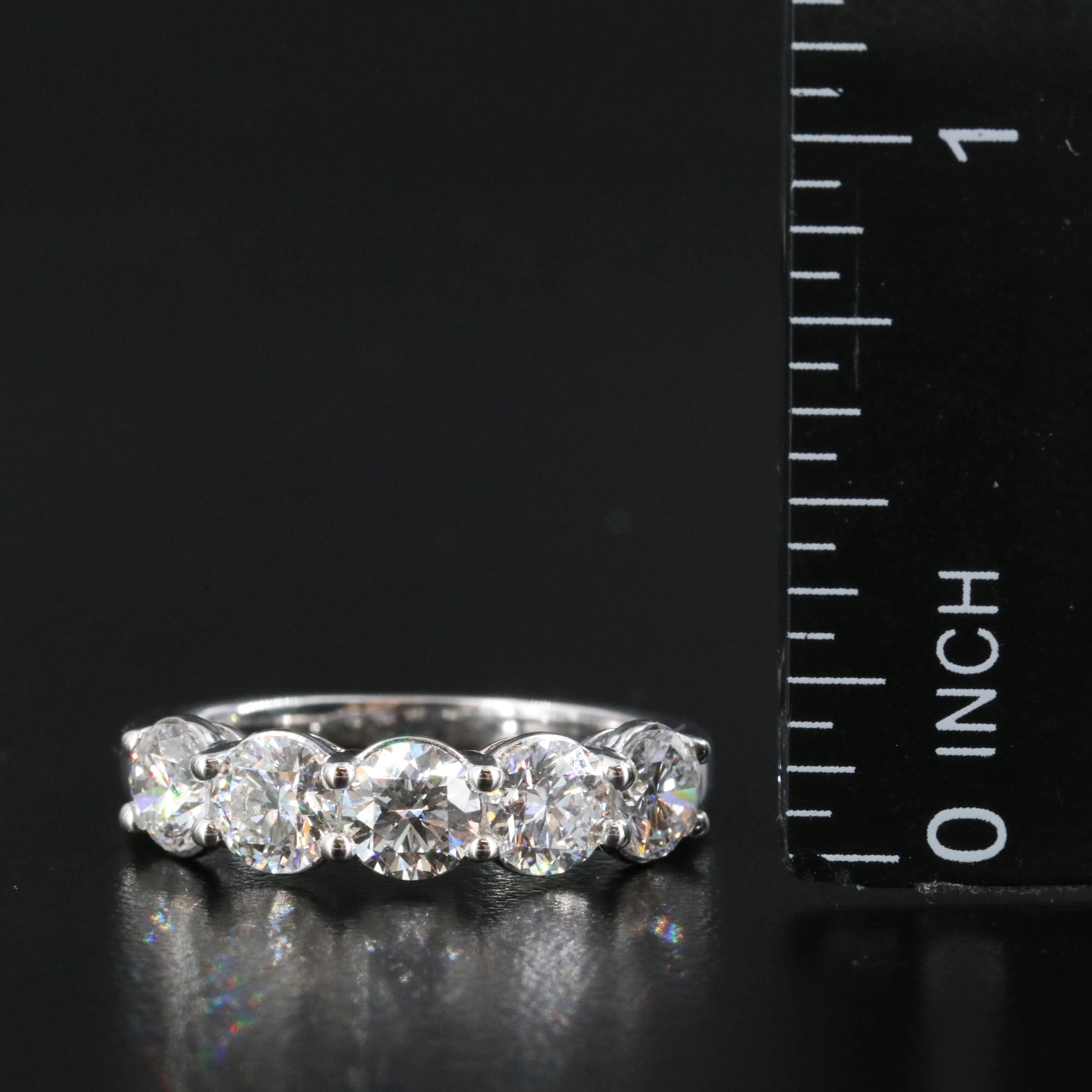 14K 2.07 CTW Lab Grown Diamond Ring