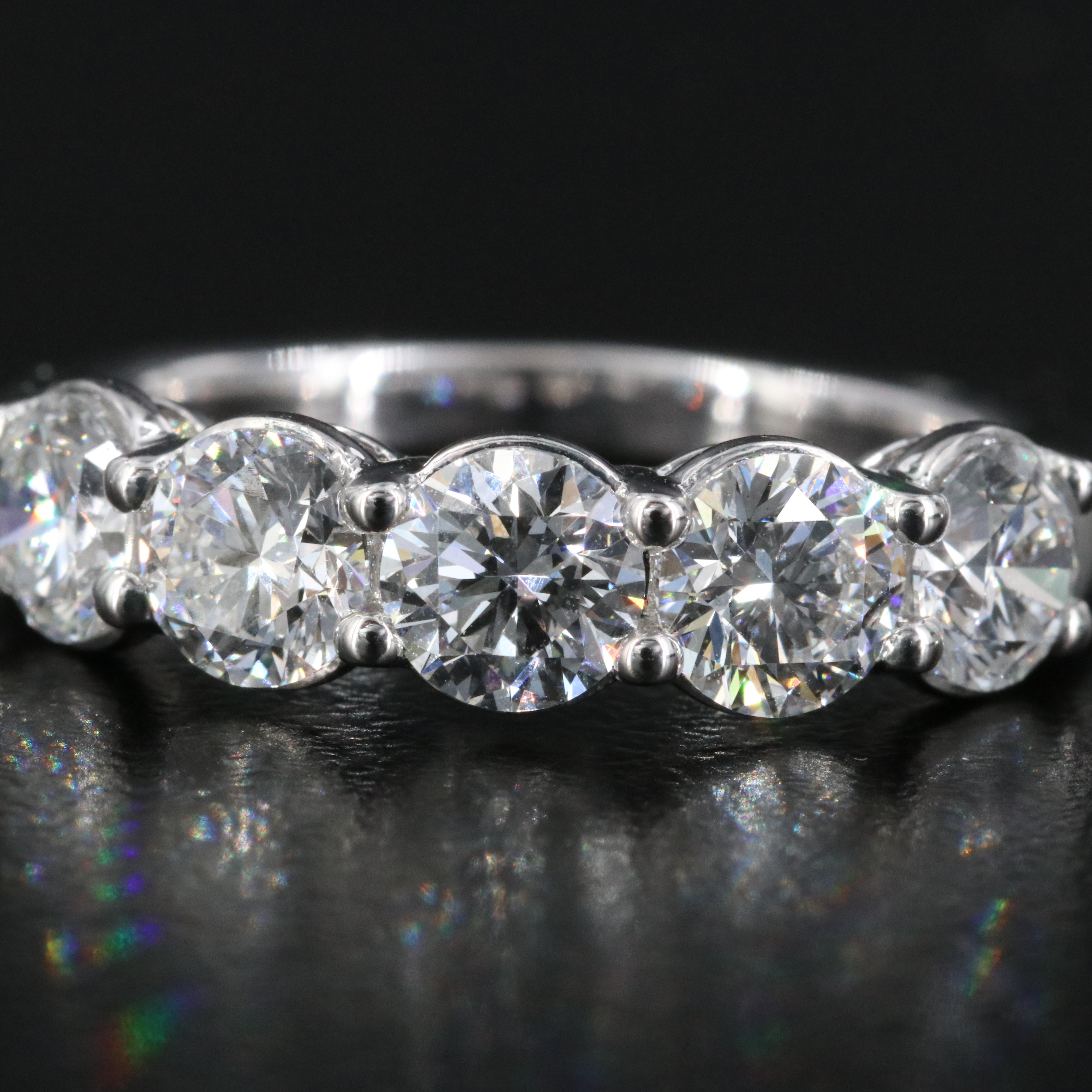 14K 2.07 CTW Lab Grown Diamond Ring