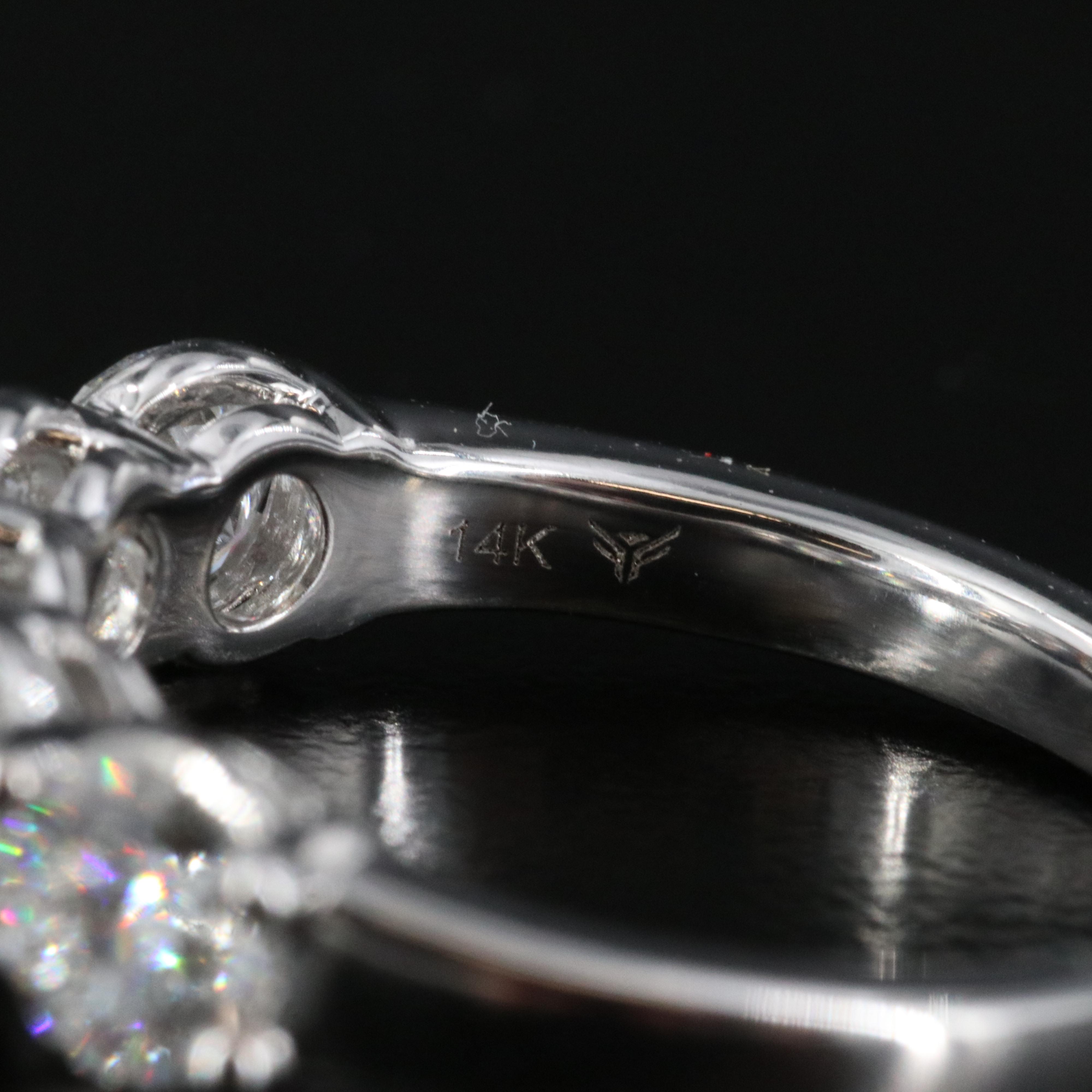 14K 2.07 CTW Lab Grown Diamond Ring