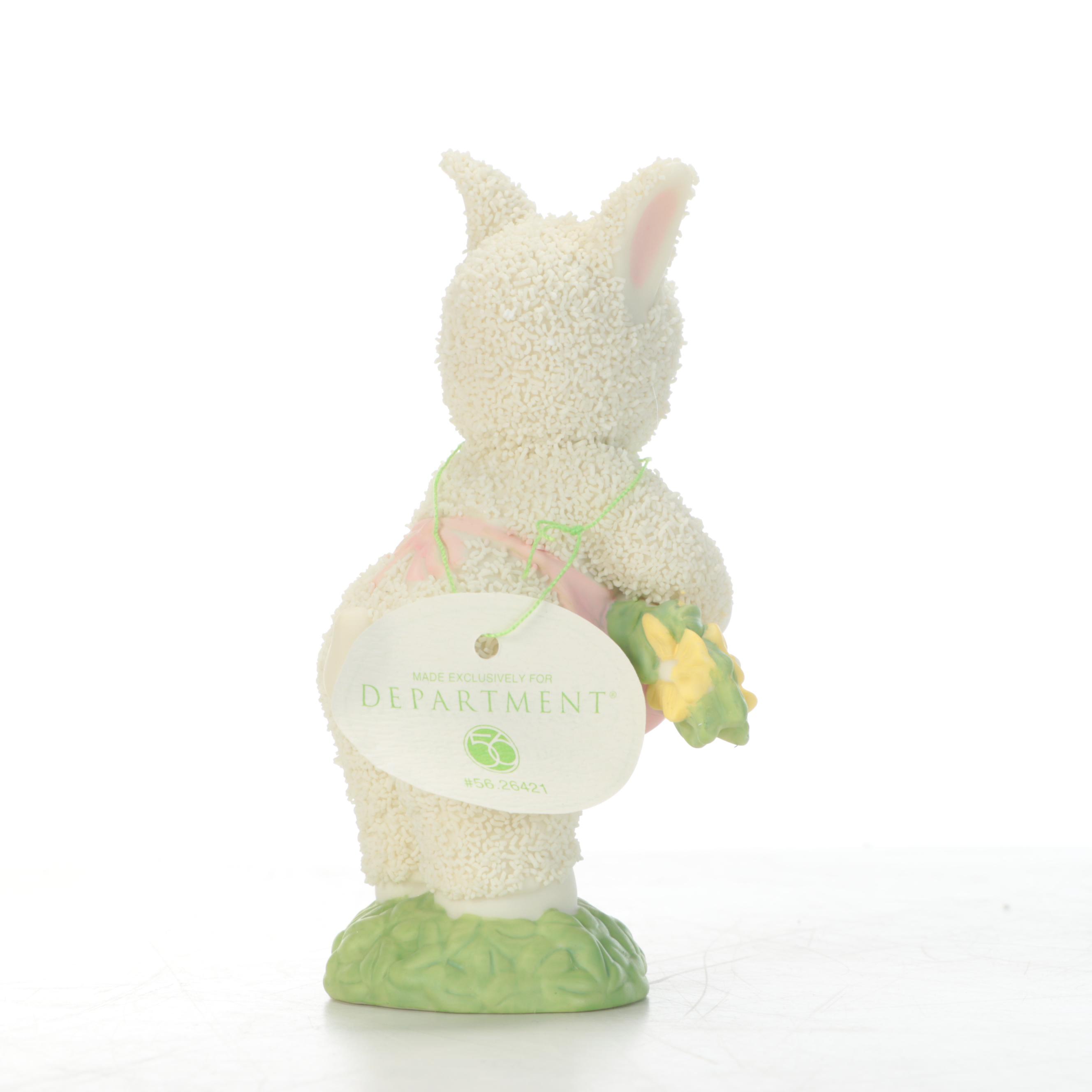 Department 56 "Snowbunnies" Bisque Porcelain Figurines