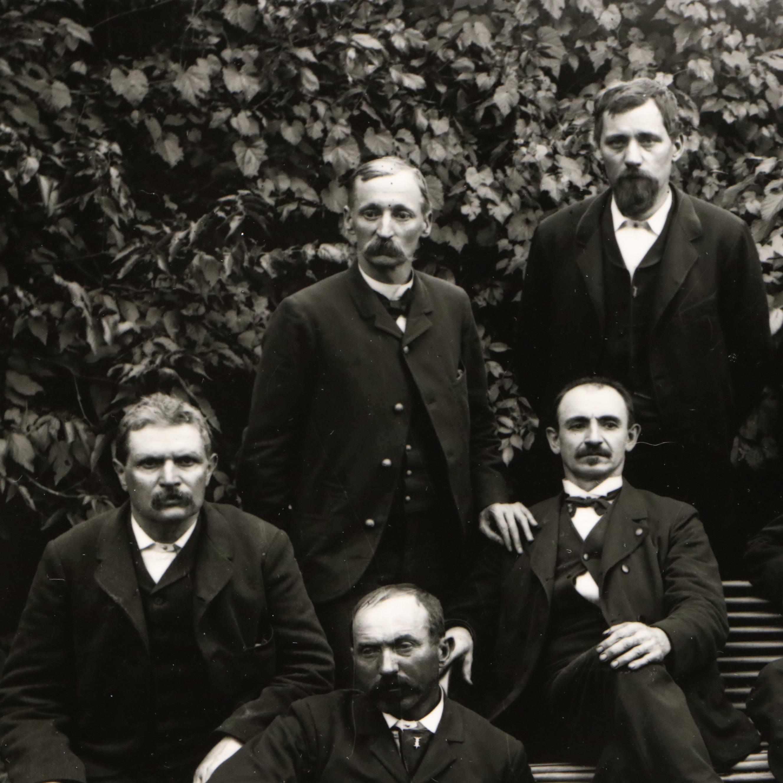 Silver Gelatin Prints of Cityscapes and Bridge Construction