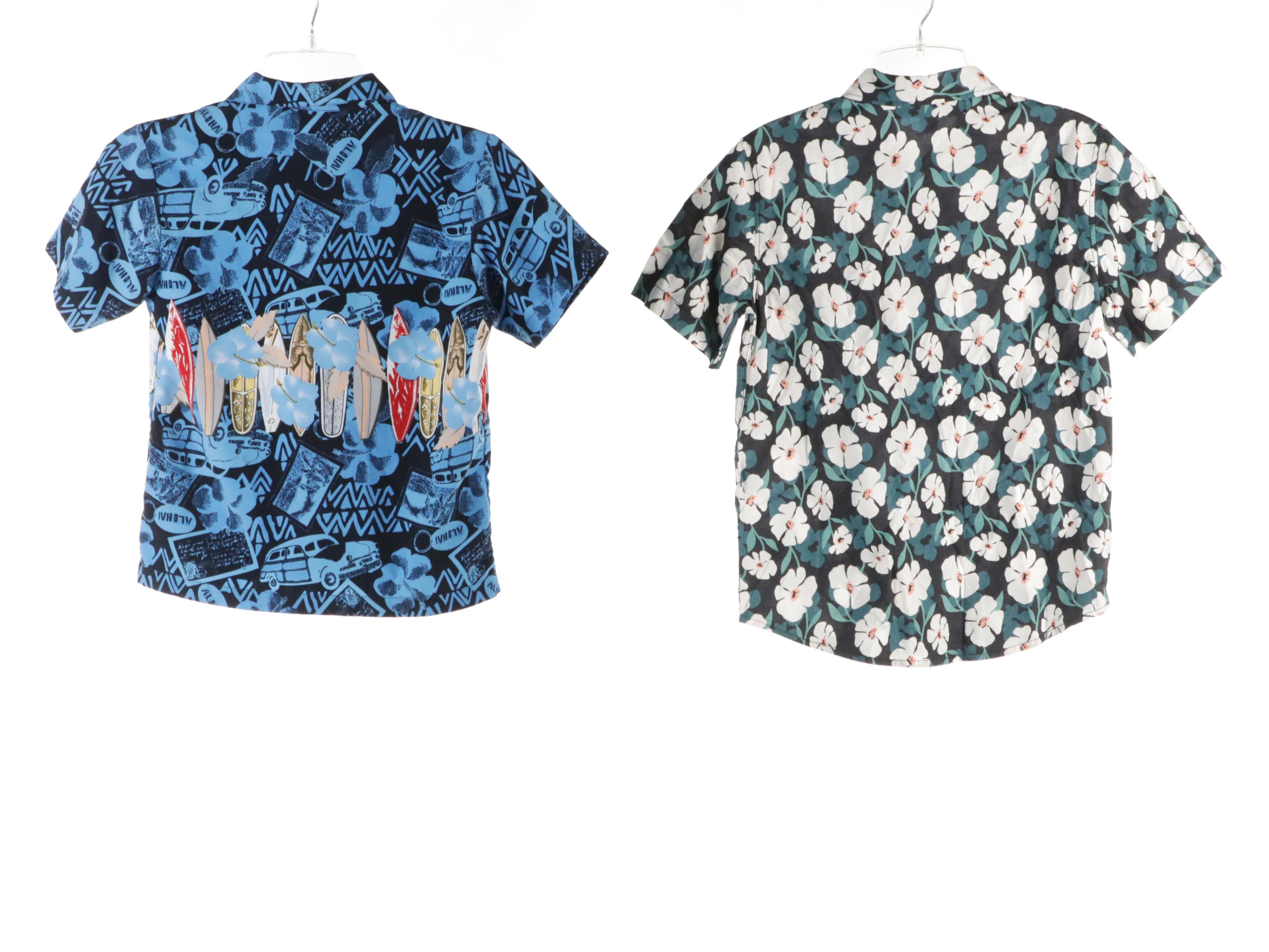 Boy's Hawaiian Shirts from Pineapple Connection and Old Navy