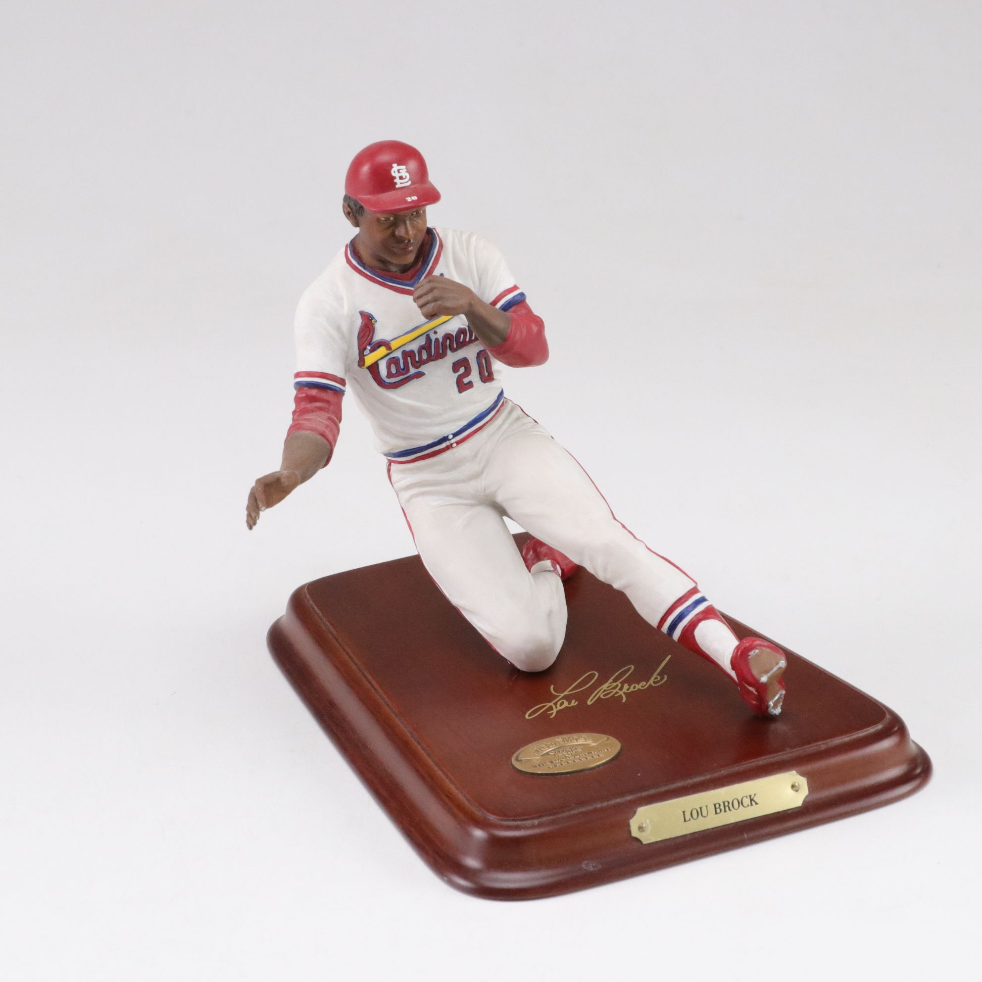 Danbury Mint Lou Brock, Derek Jeter & Other MLB Statues