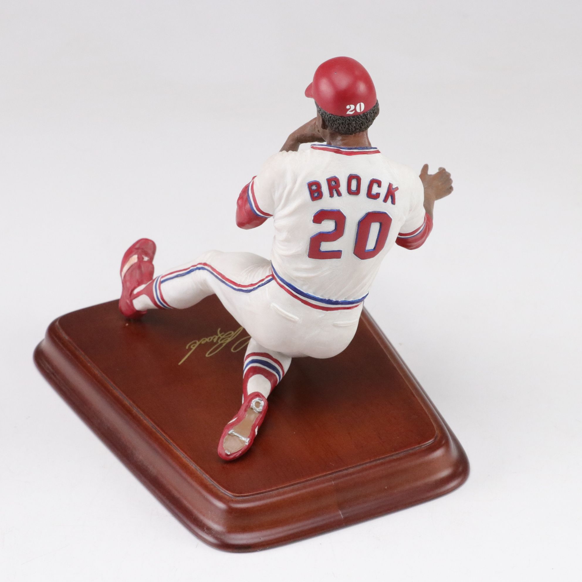 Danbury Mint Lou Brock, Derek Jeter & Other MLB Statues