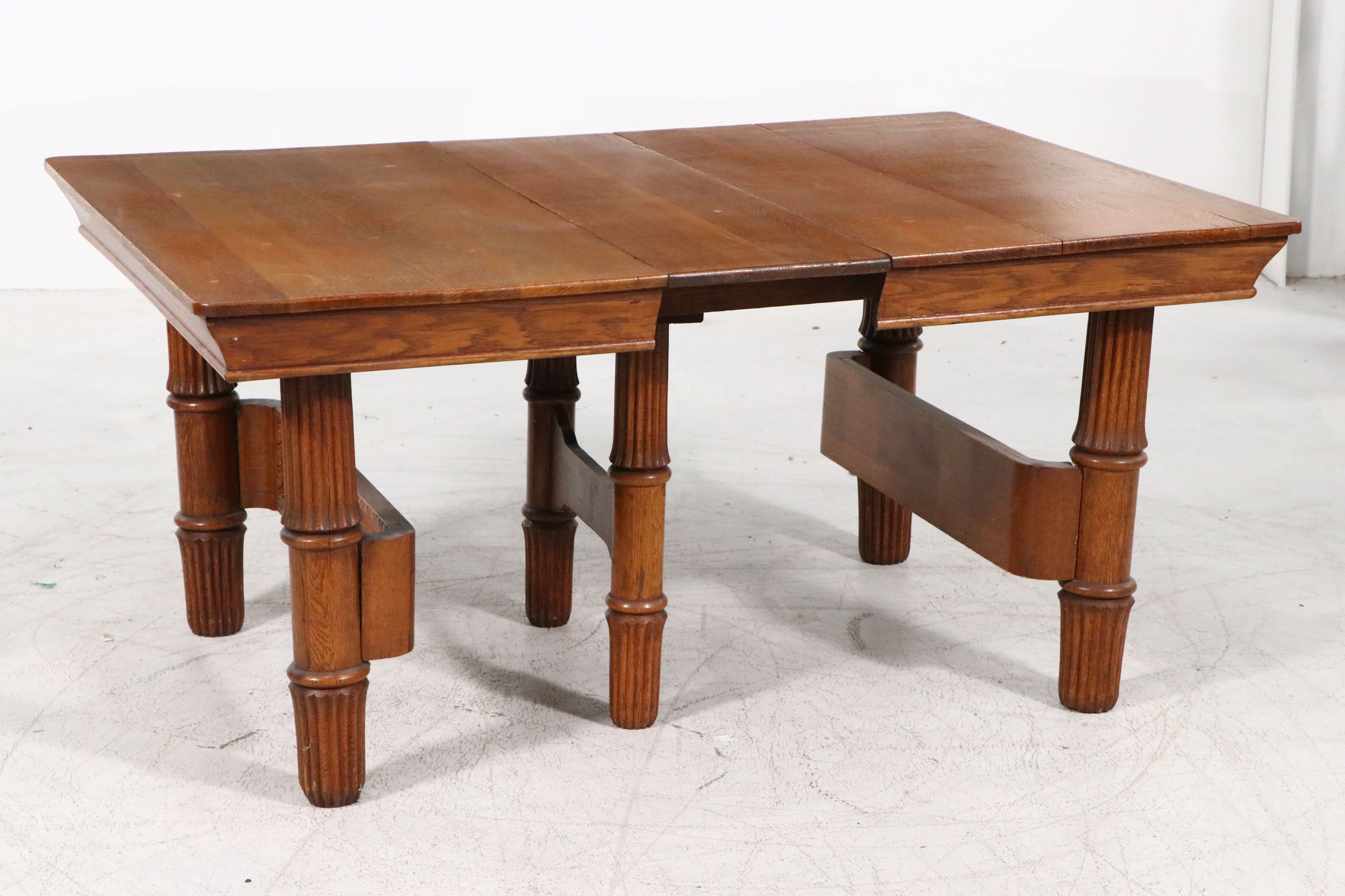 Seven-Piece Late Victorian Dining Set with James Pleukharp Extending Table