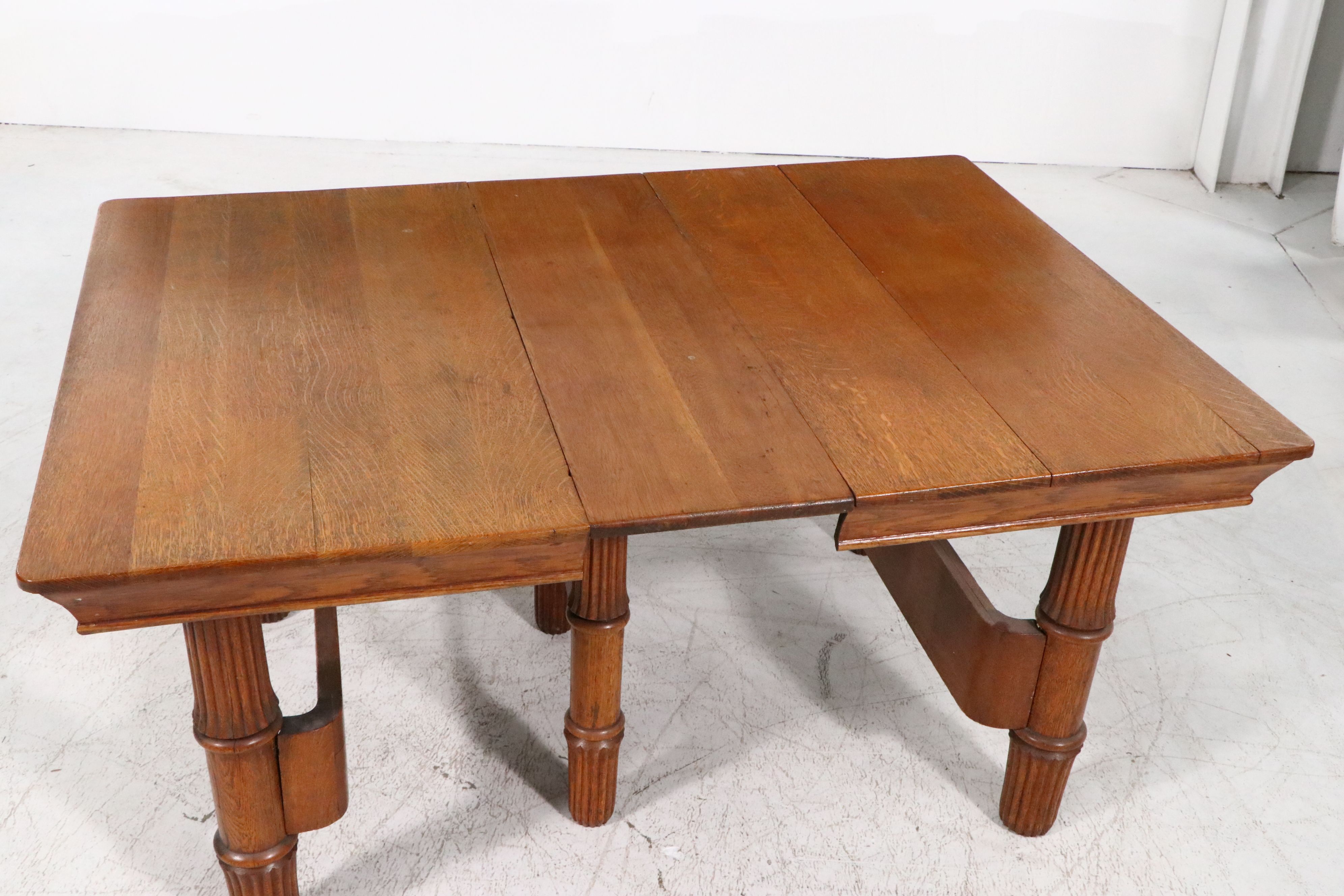 Seven-Piece Late Victorian Dining Set with James Pleukharp Extending Table