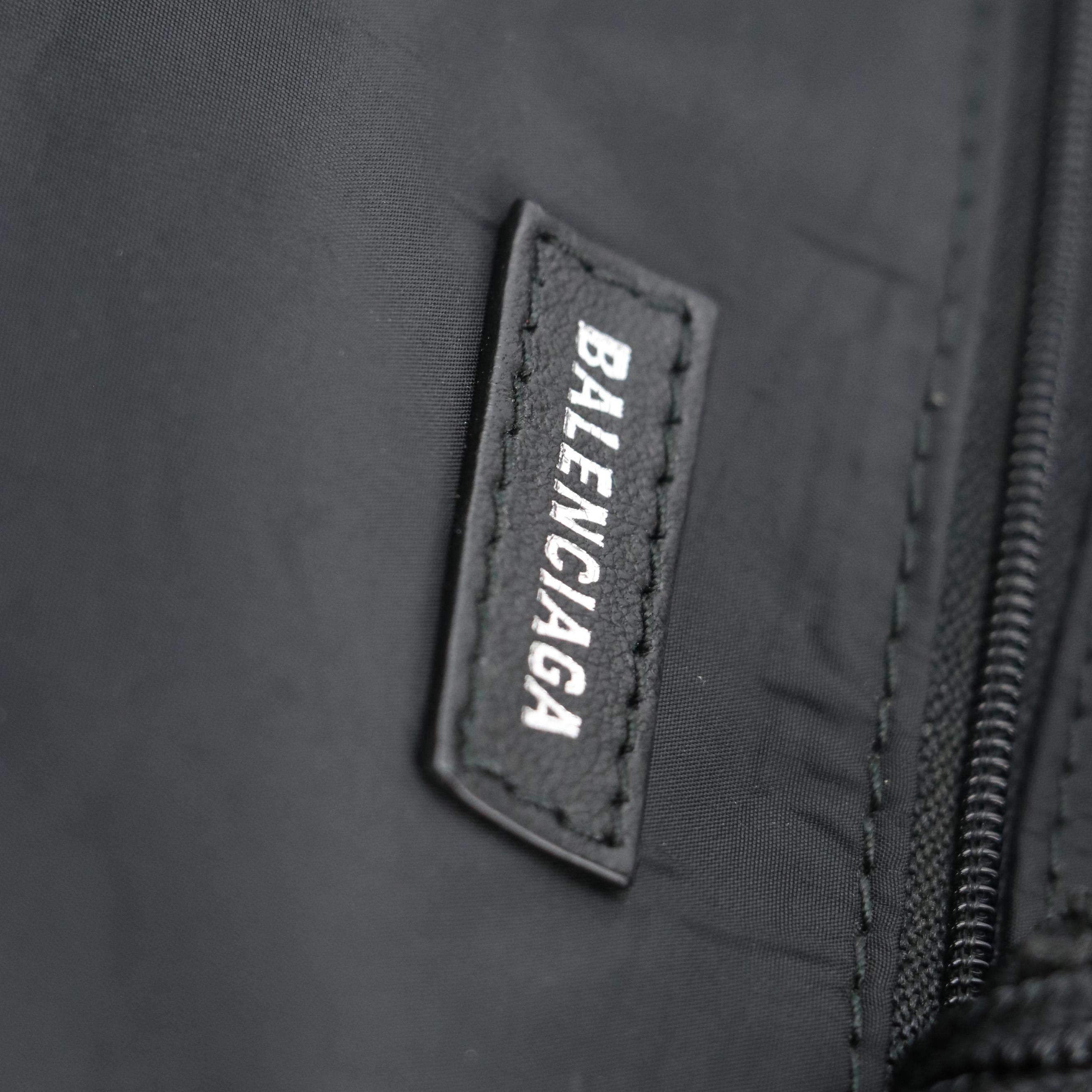 Balenciaga Signature Backpack in Logo Coated Canvas