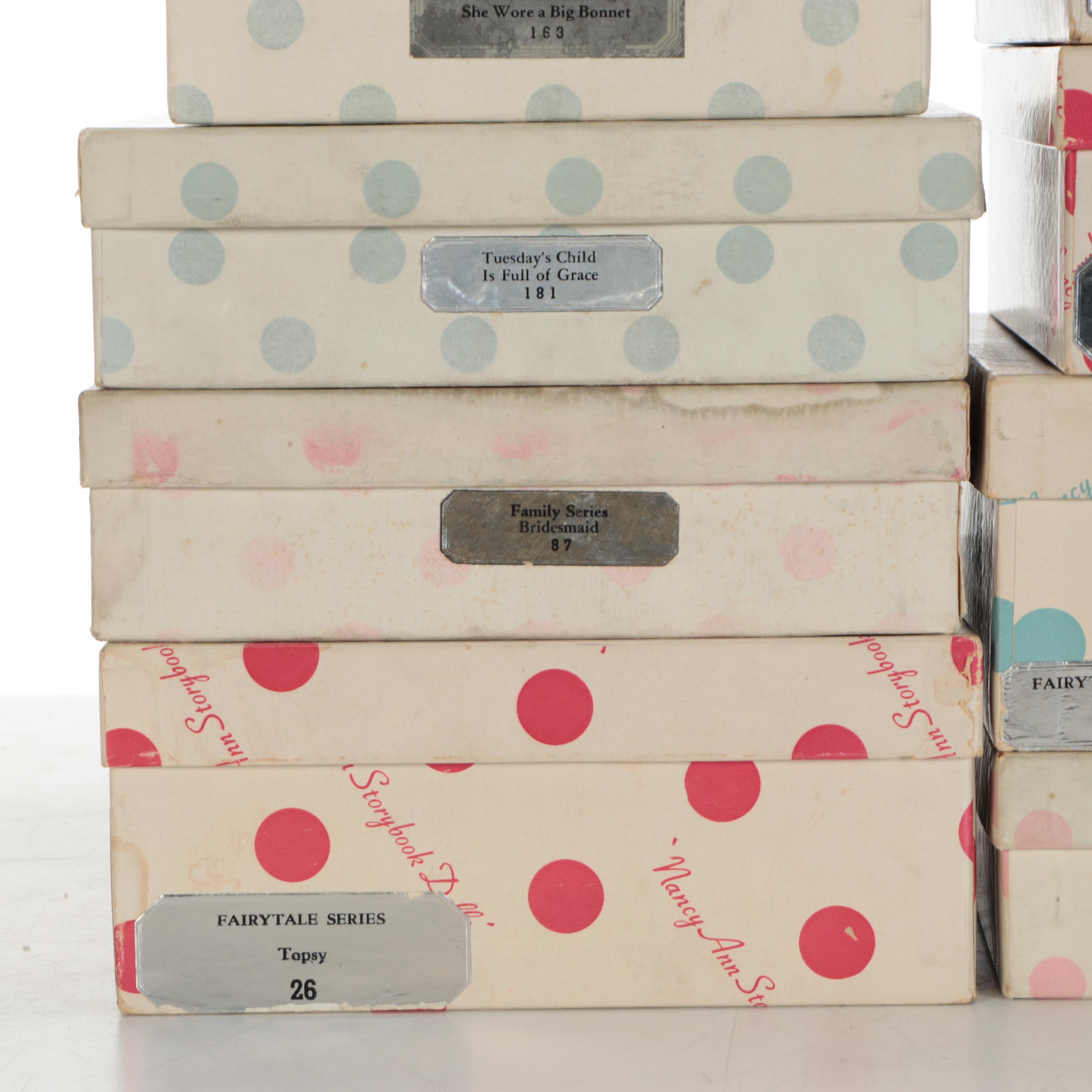 Nancy Ann "Storybook Dolls" and Other Bisque Dolls