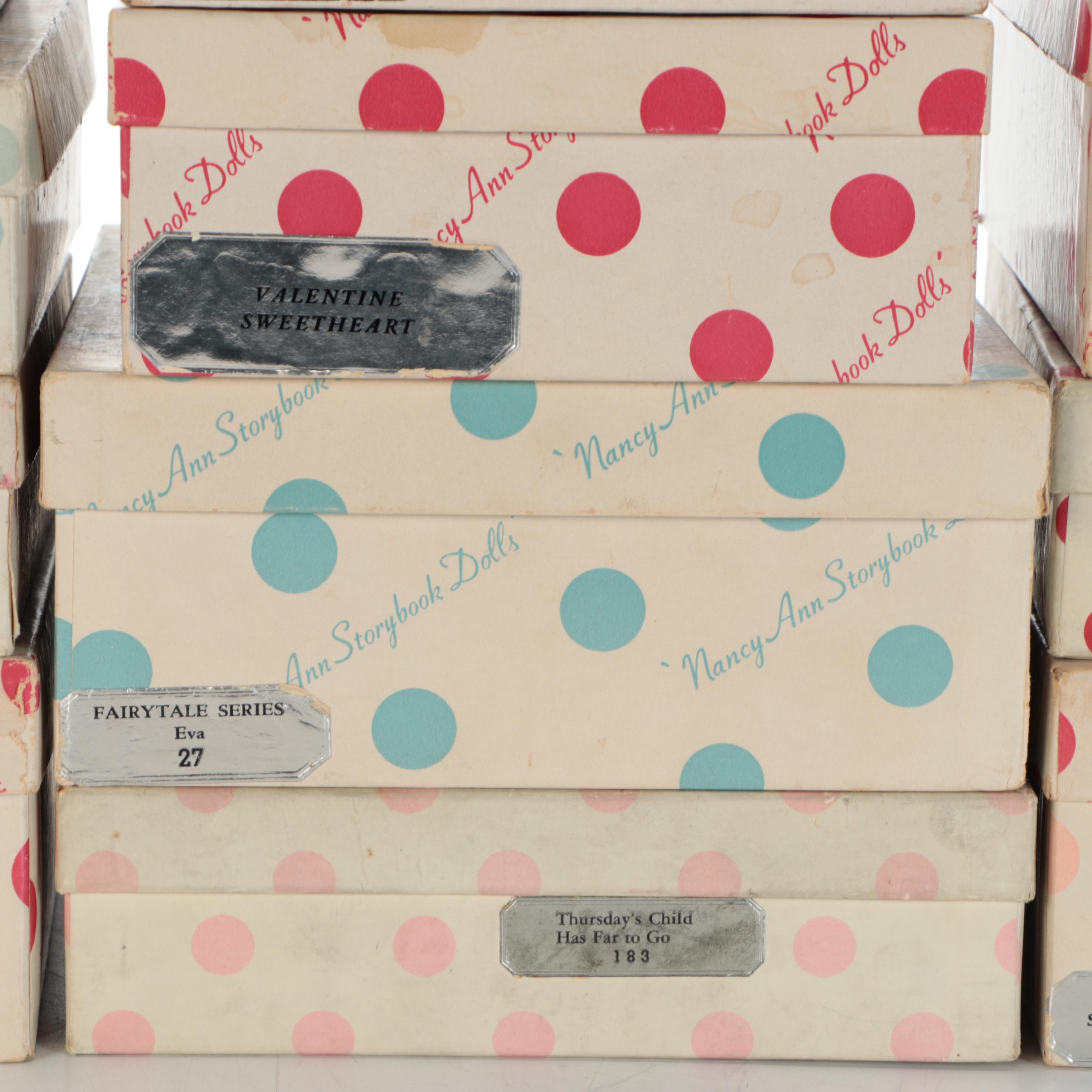 Nancy Ann "Storybook Dolls" and Other Bisque Dolls