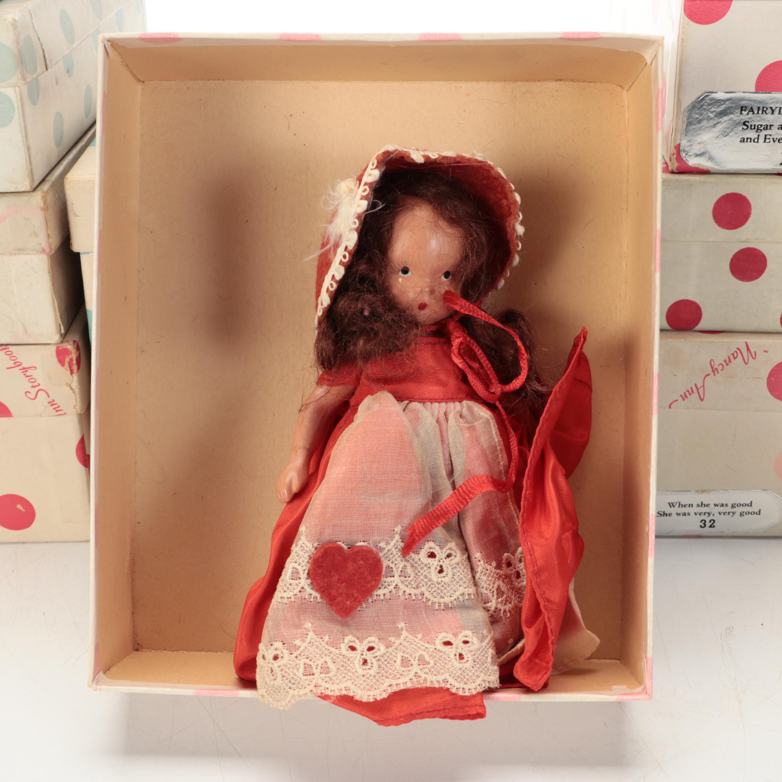 Nancy Ann "Storybook Dolls" and Other Bisque Dolls