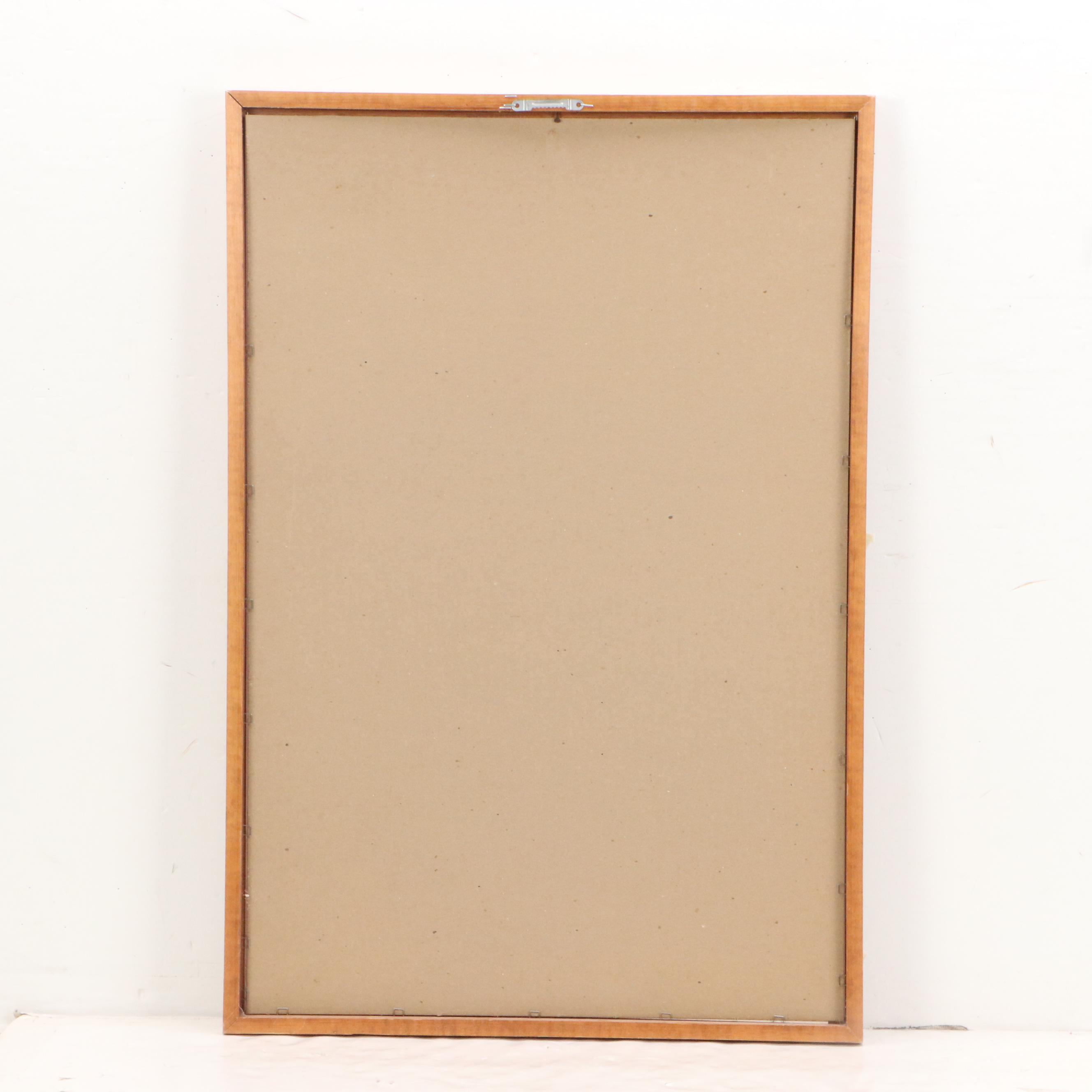 Halftone Poster for Terry Cashman Song, Circa 1981