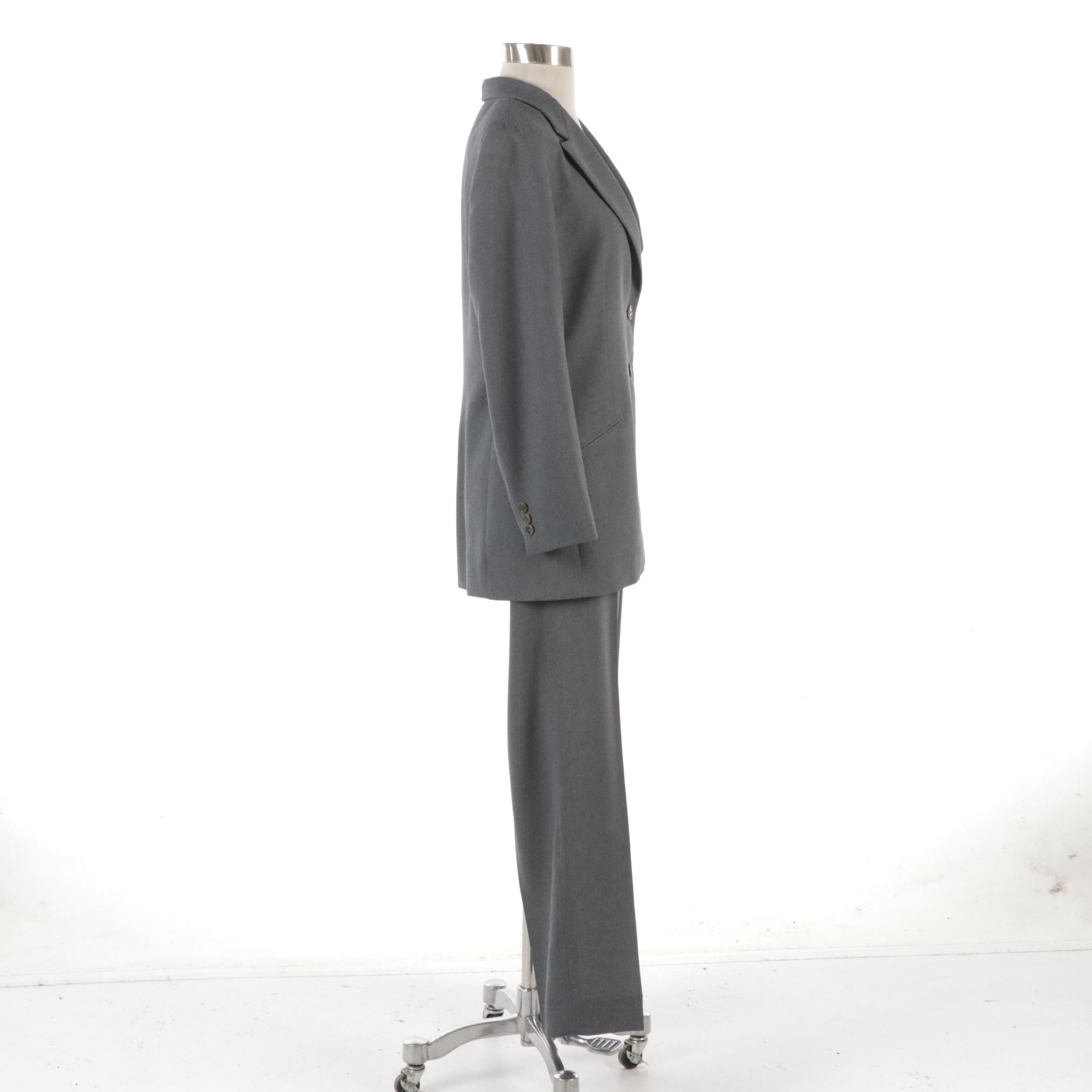 Armani Collezioni Straight Leg Trousers and Blazer Set