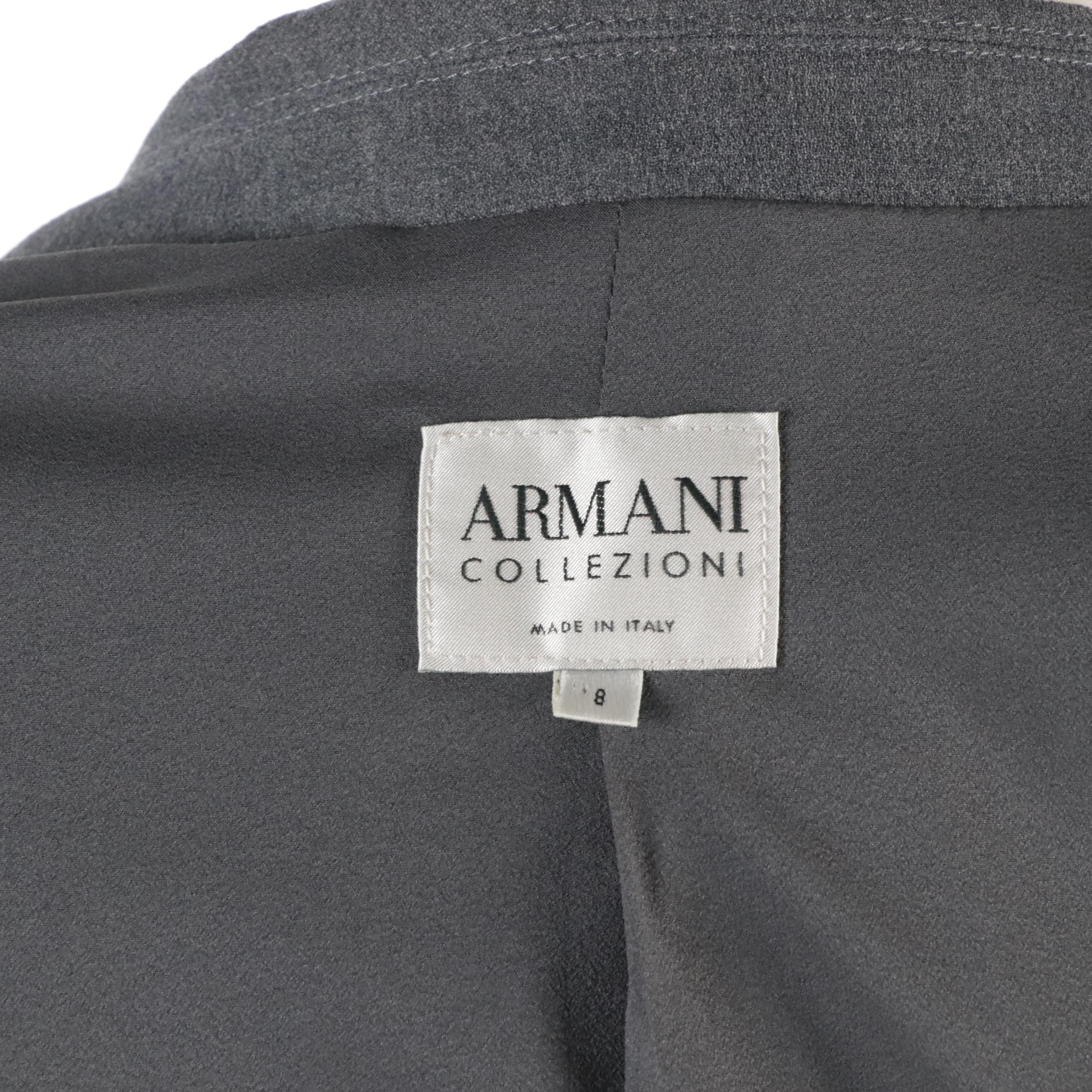 Armani Collezioni Straight Leg Trousers and Blazer Set