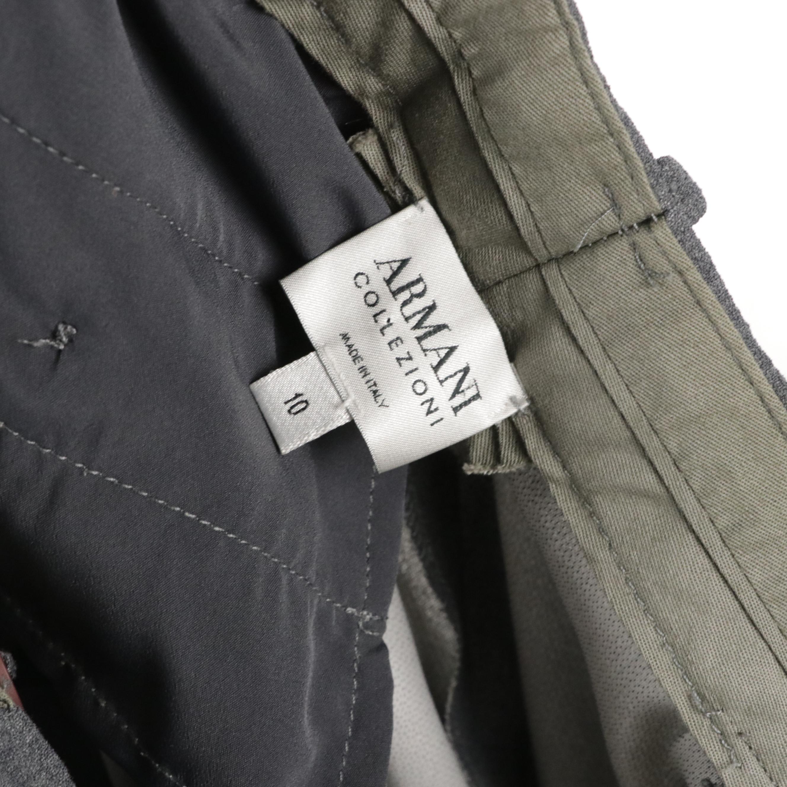 Armani Collezioni Straight Leg Trousers and Blazer Set