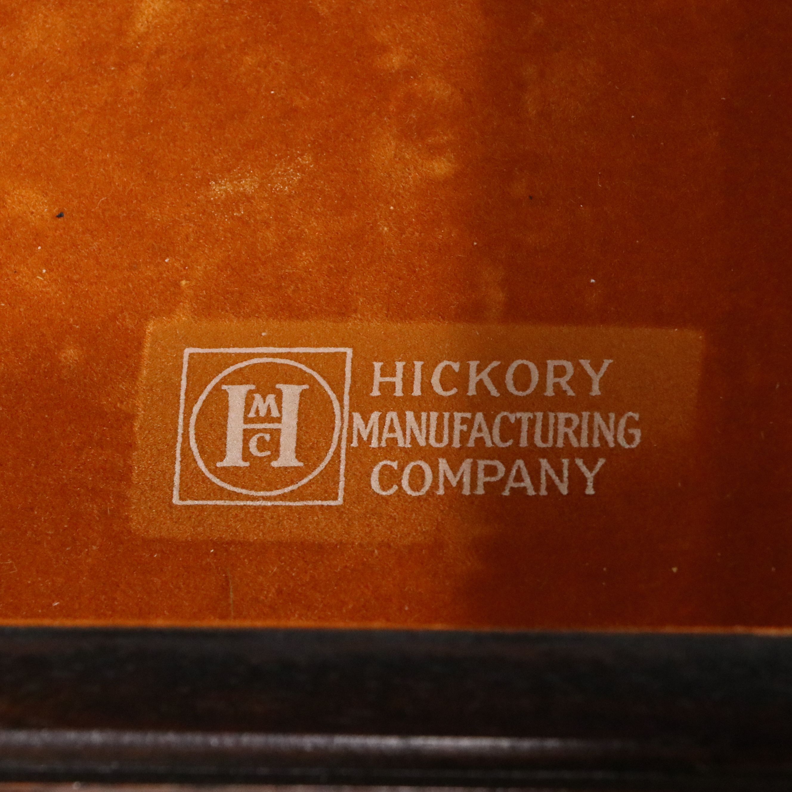 Hickory French Provincial Style Walnut Finish Sideboard