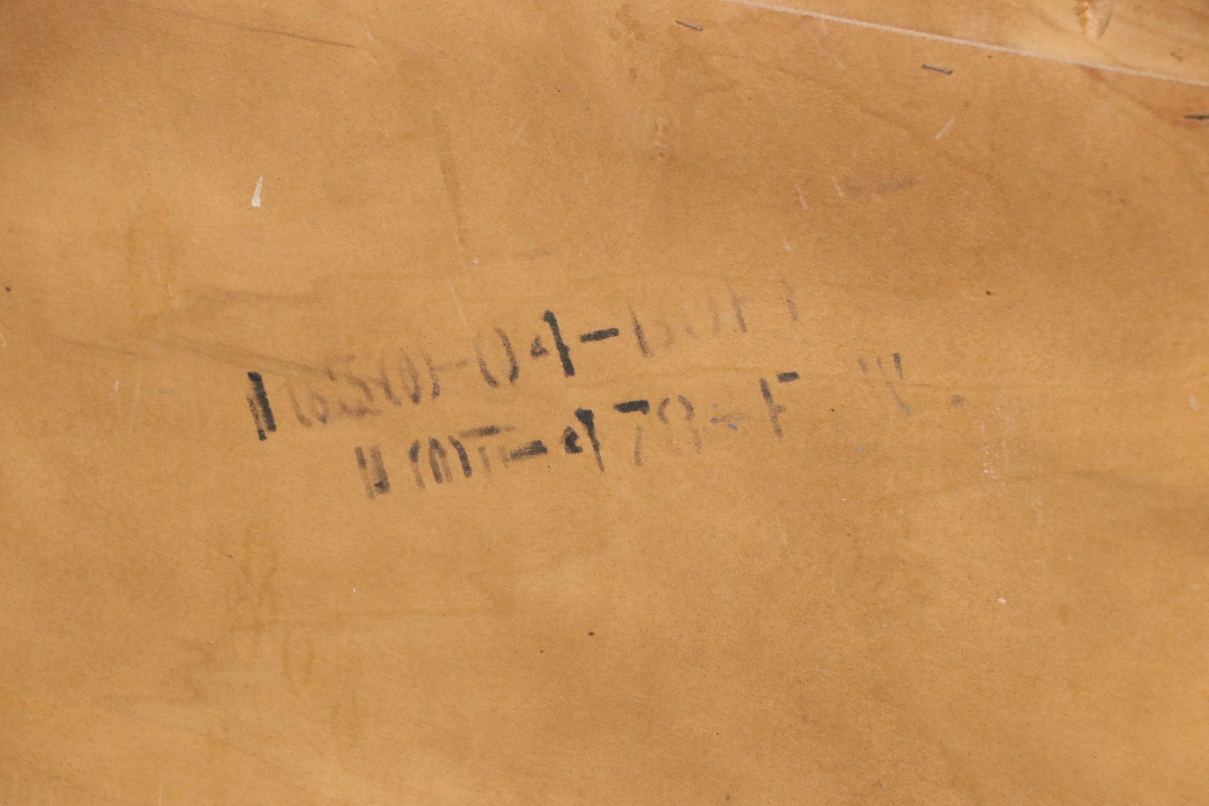 Hickory French Provincial Style Walnut Finish Sideboard