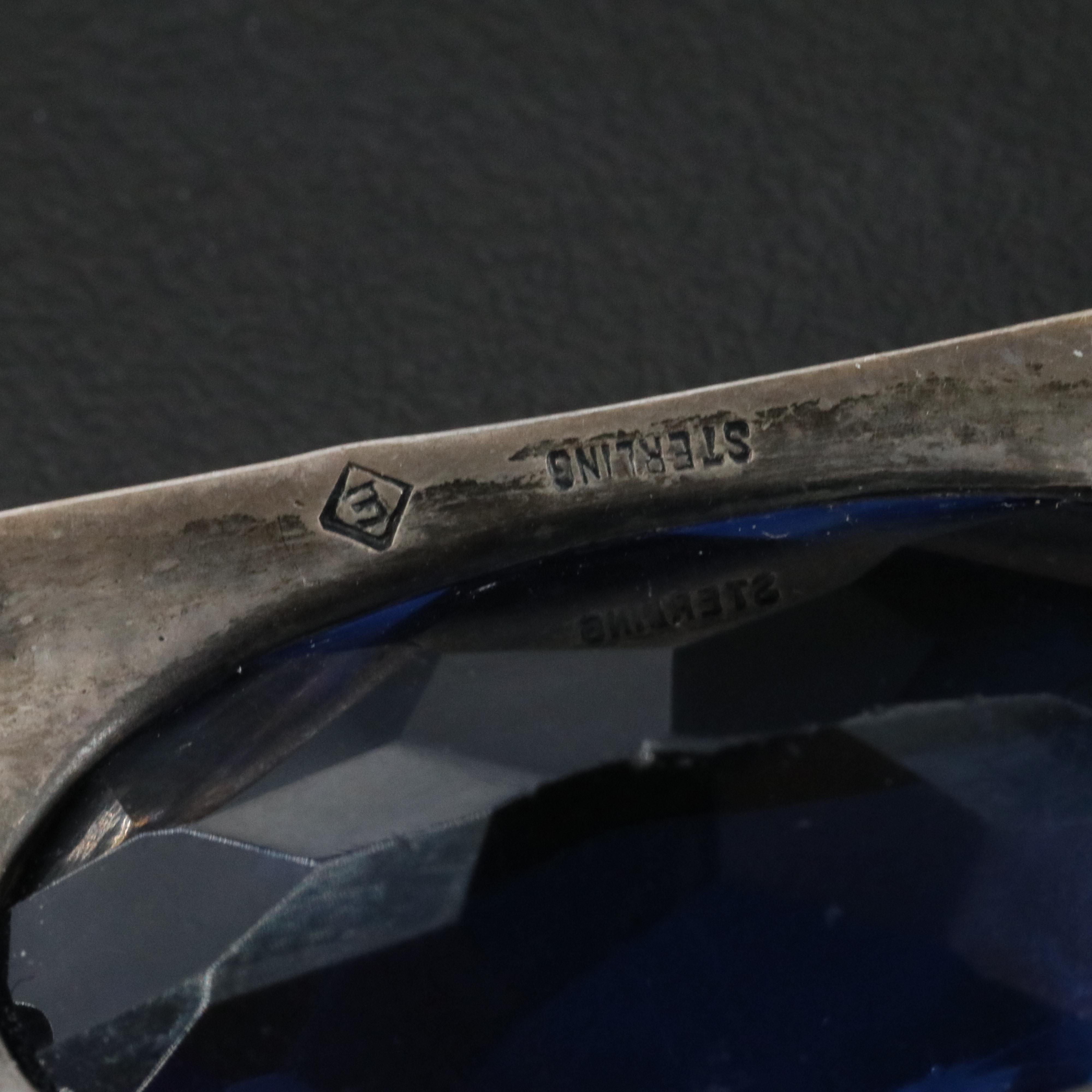 Sterling Jewelry Collection Including Carl-Art Inc, Chinese Cloisonné & Garnet