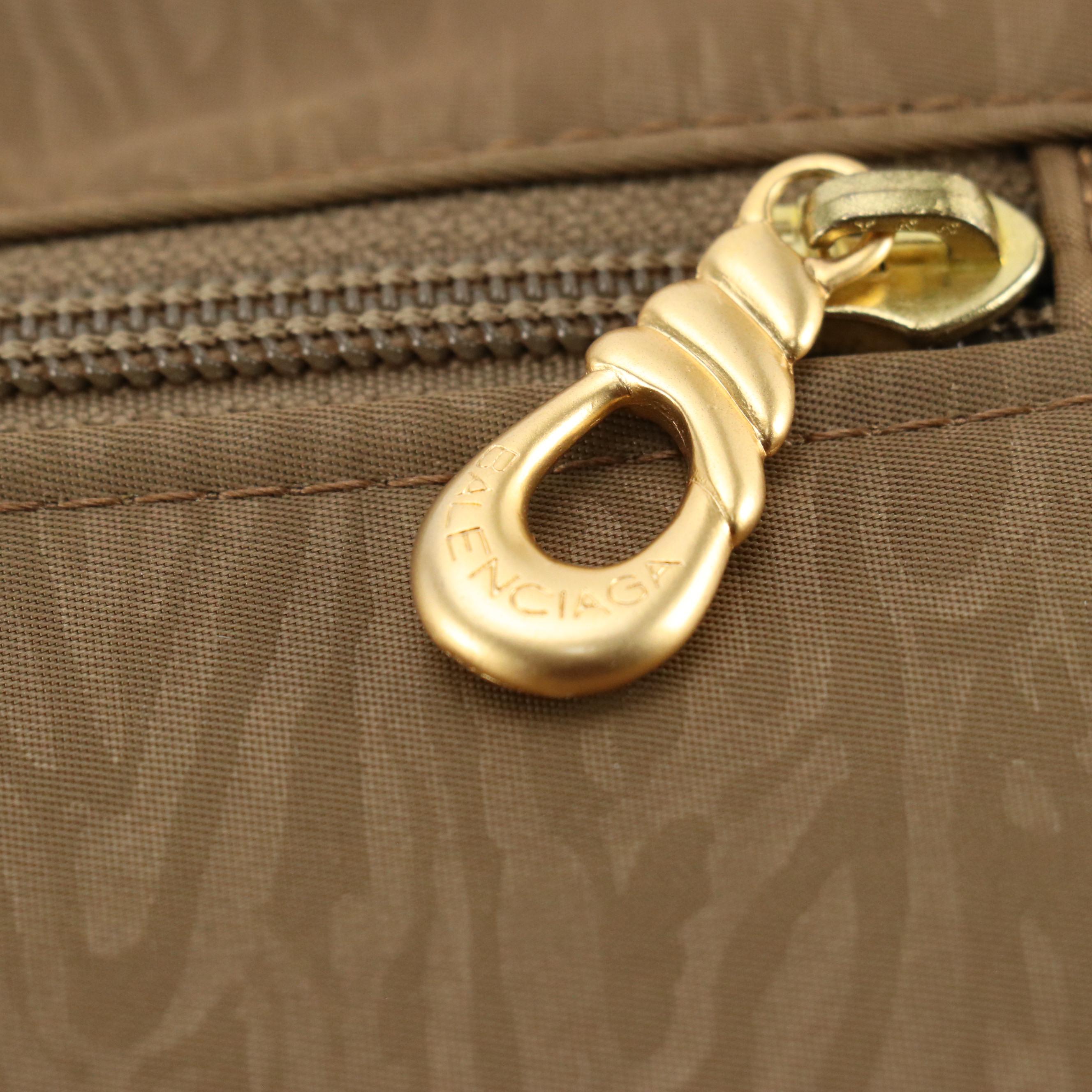 Balenciaga Travel Hanging Garment Bag in Nylon with Faux Leather Trim