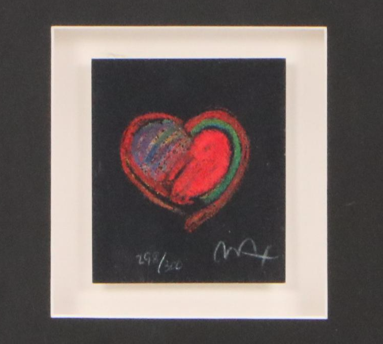 Peter Max Lithograph from "Heart Suite III," 1997