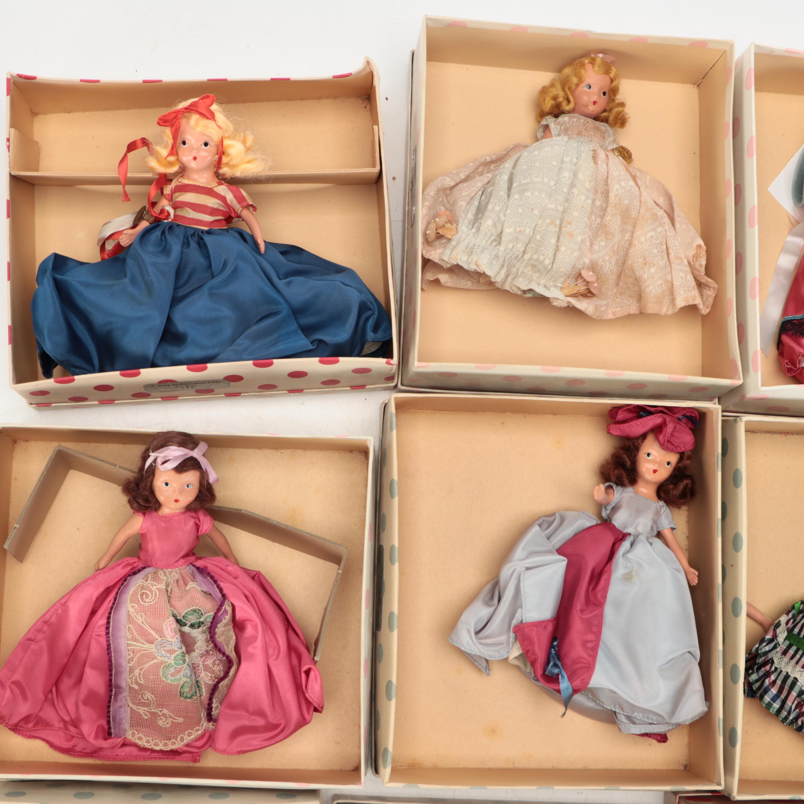 Nancy Ann "Storybook Dolls" Bisque Dolls