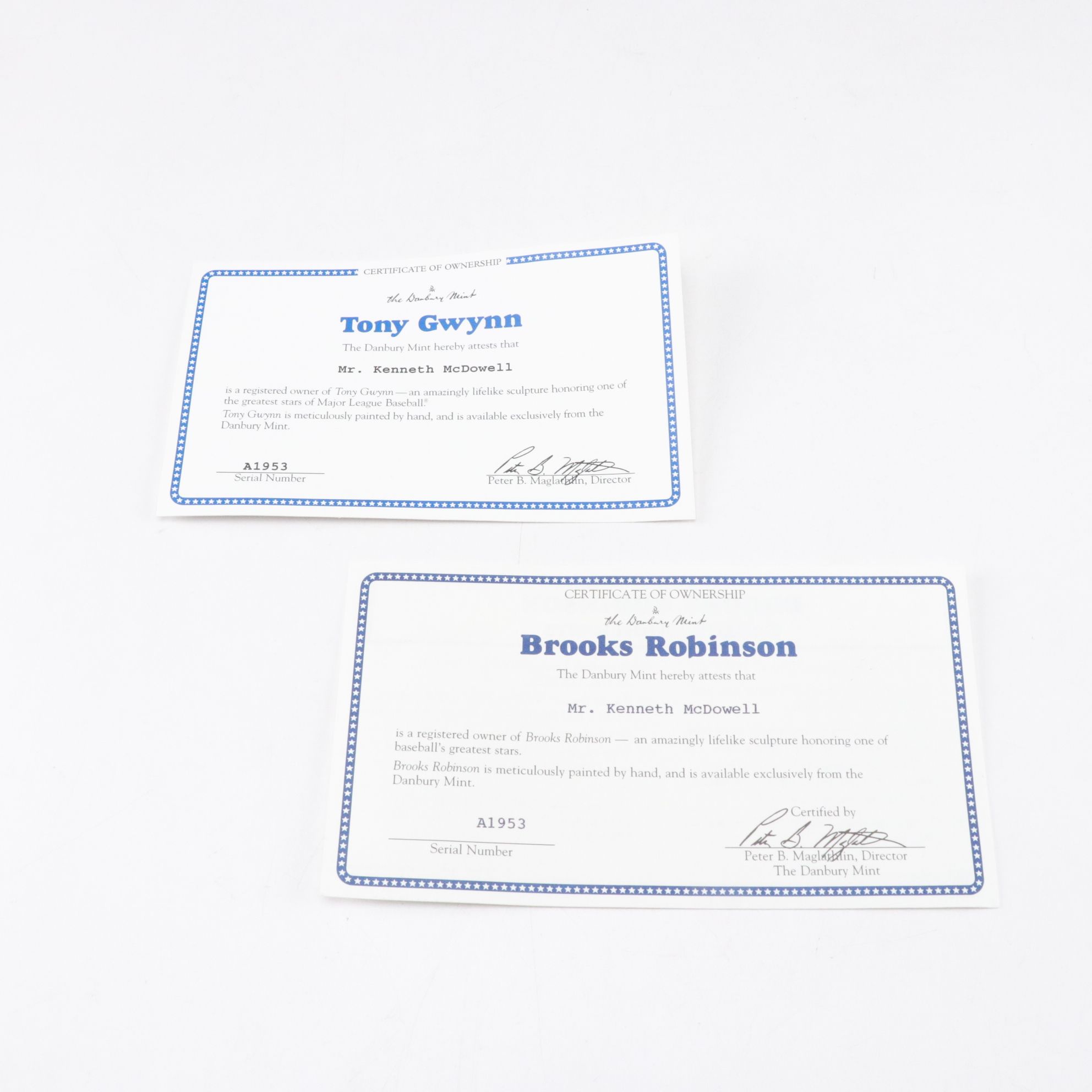 Danbury Mint Nolan Ryan, Reggie Jackson & Other MLB Statues