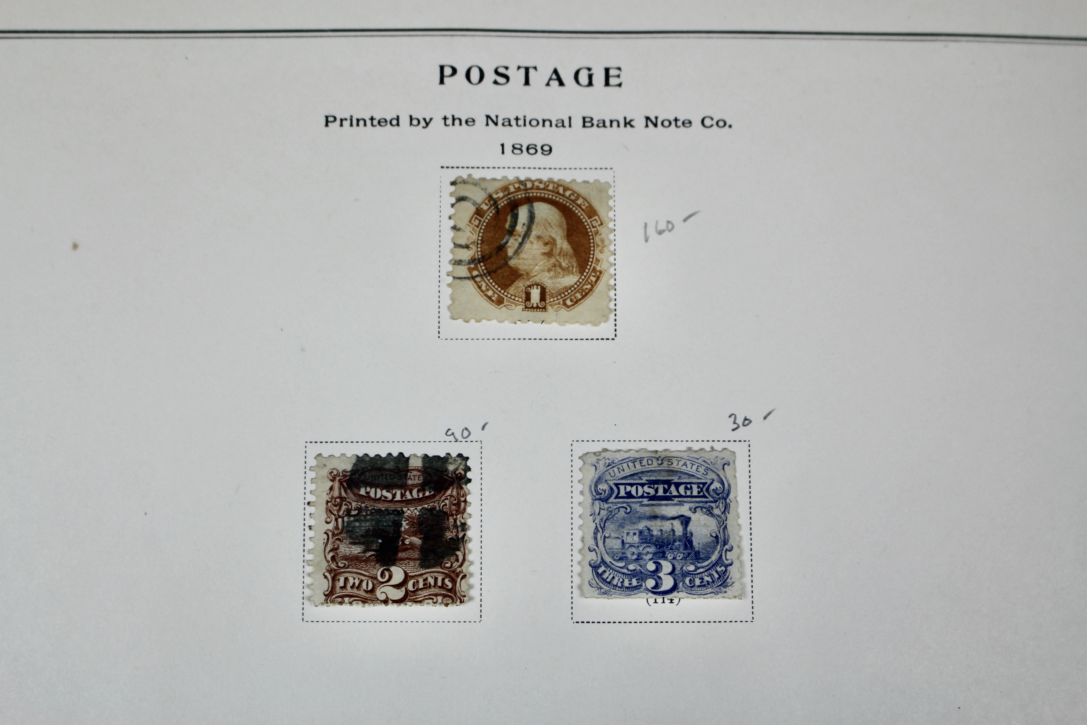 U.S. Postage Stamp Collection, 1861 to 1964, Mint and Used