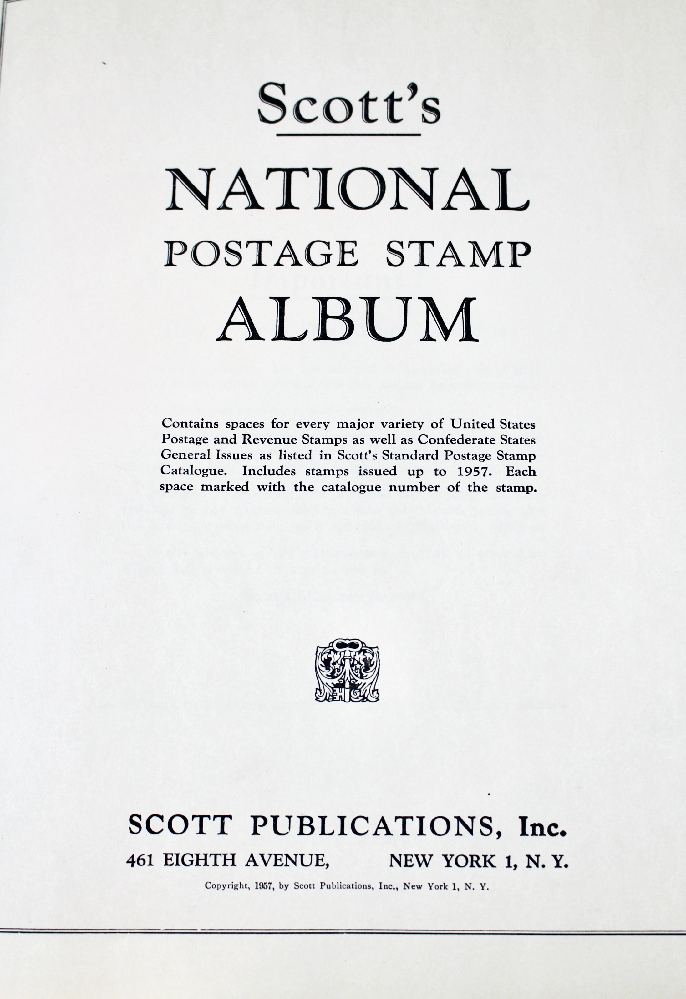 U.S. Postage Stamp Collection, 1861 to 1964, Mint and Used