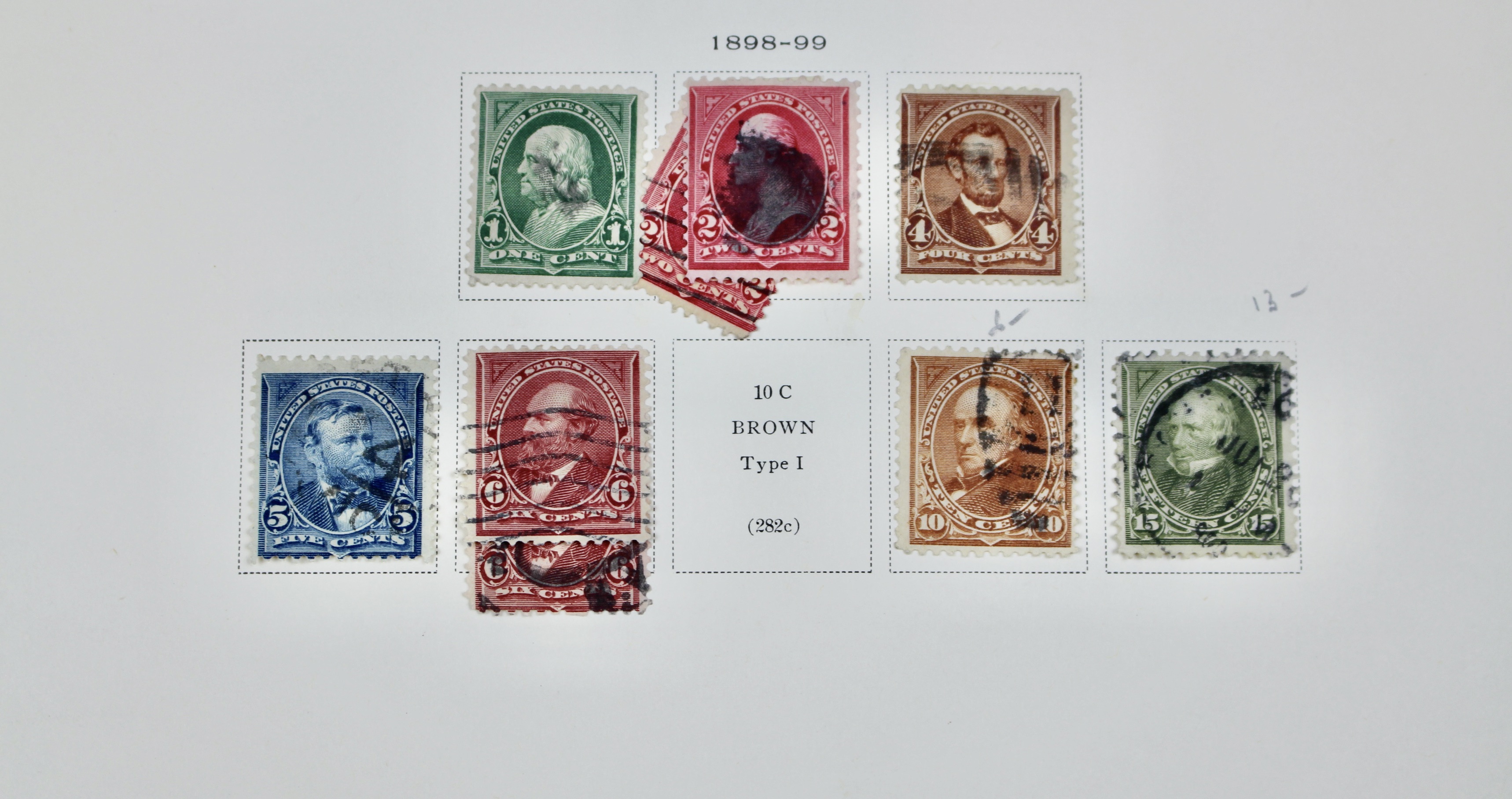 U.S. Postage Stamp Collection, 1861 to 1964, Mint and Used