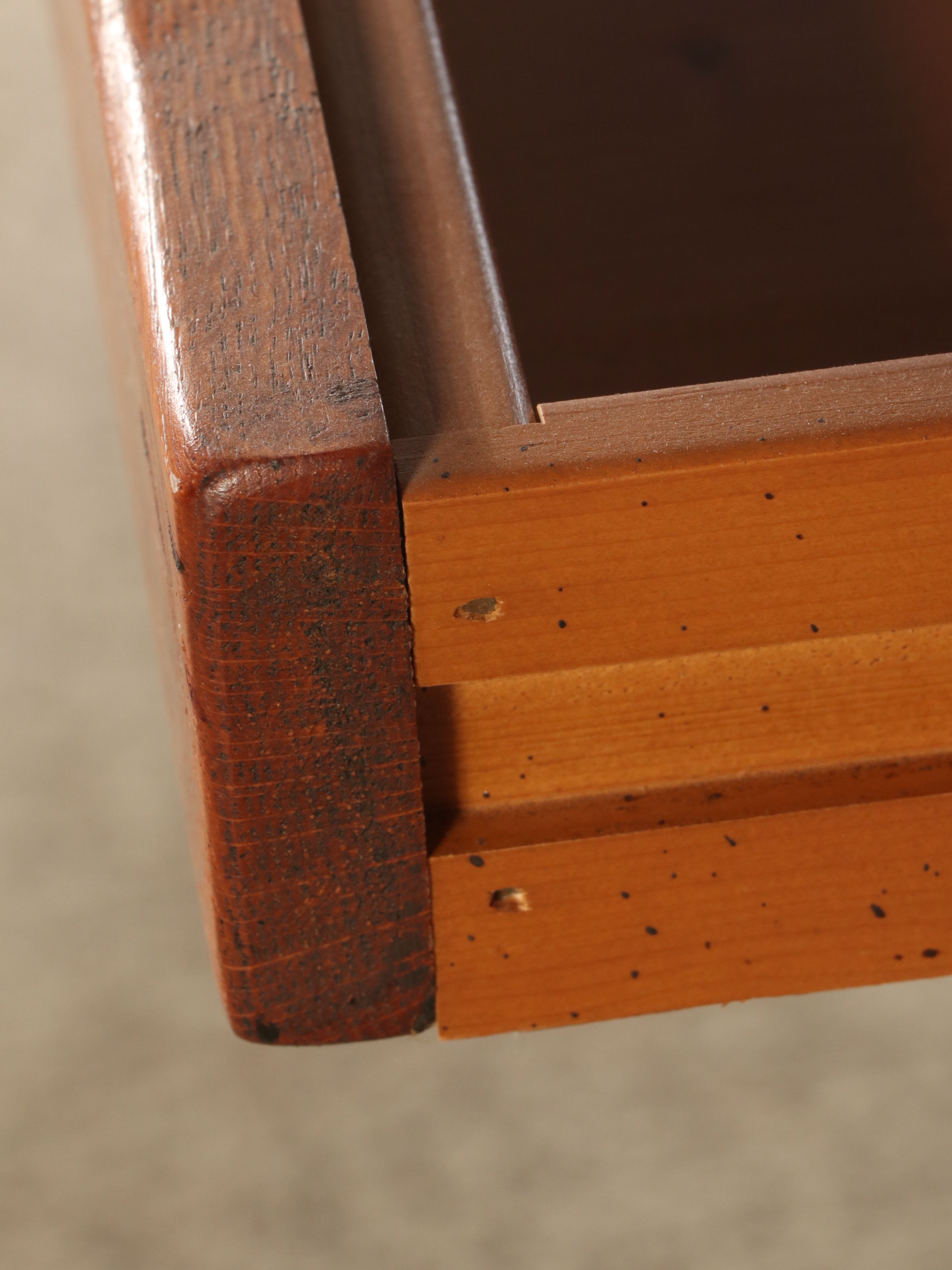 Eleven-Piece French Country Style Dining Set with Extending Harvest Style Table