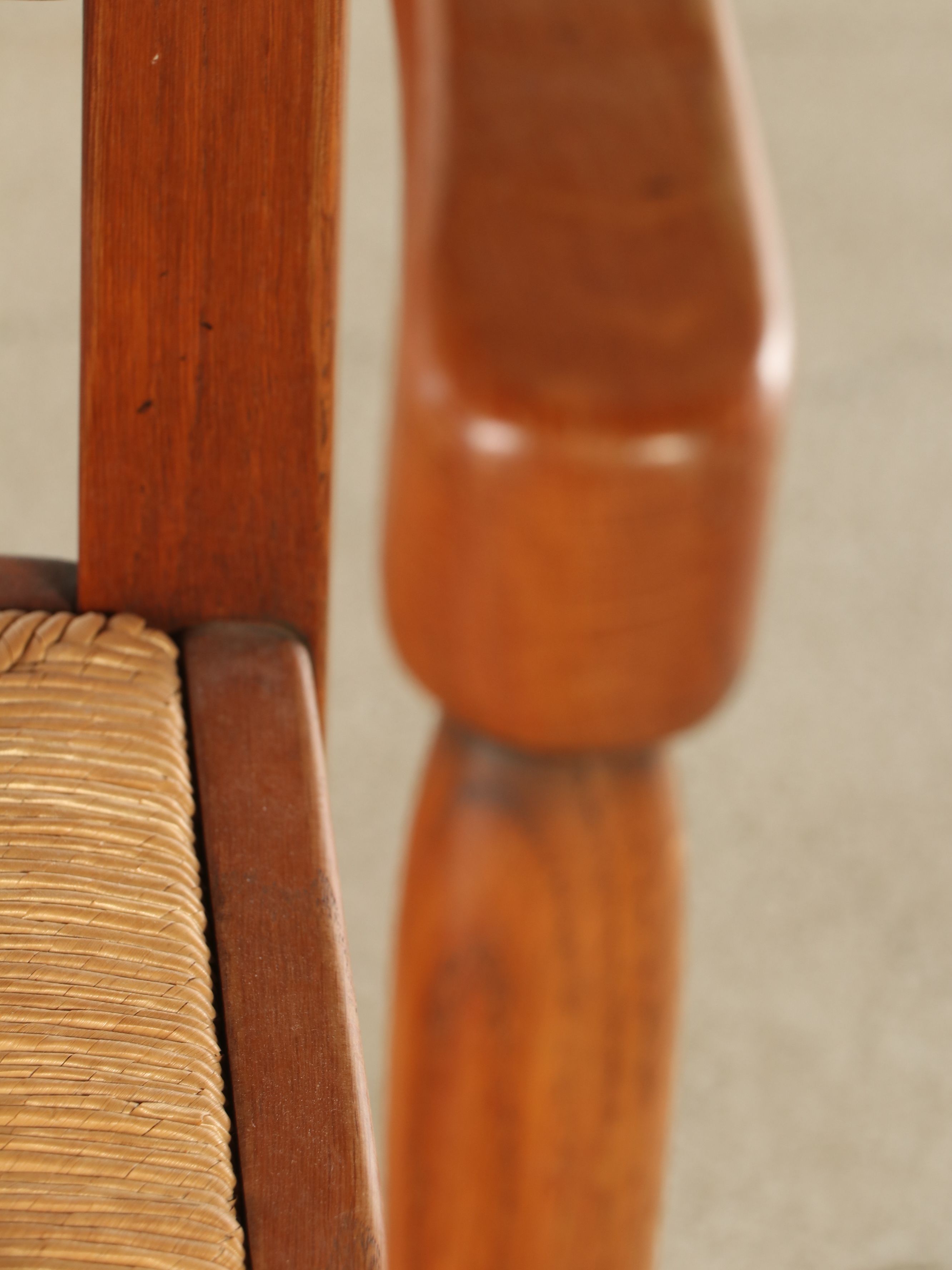 Eleven-Piece French Country Style Dining Set with Extending Harvest Style Table