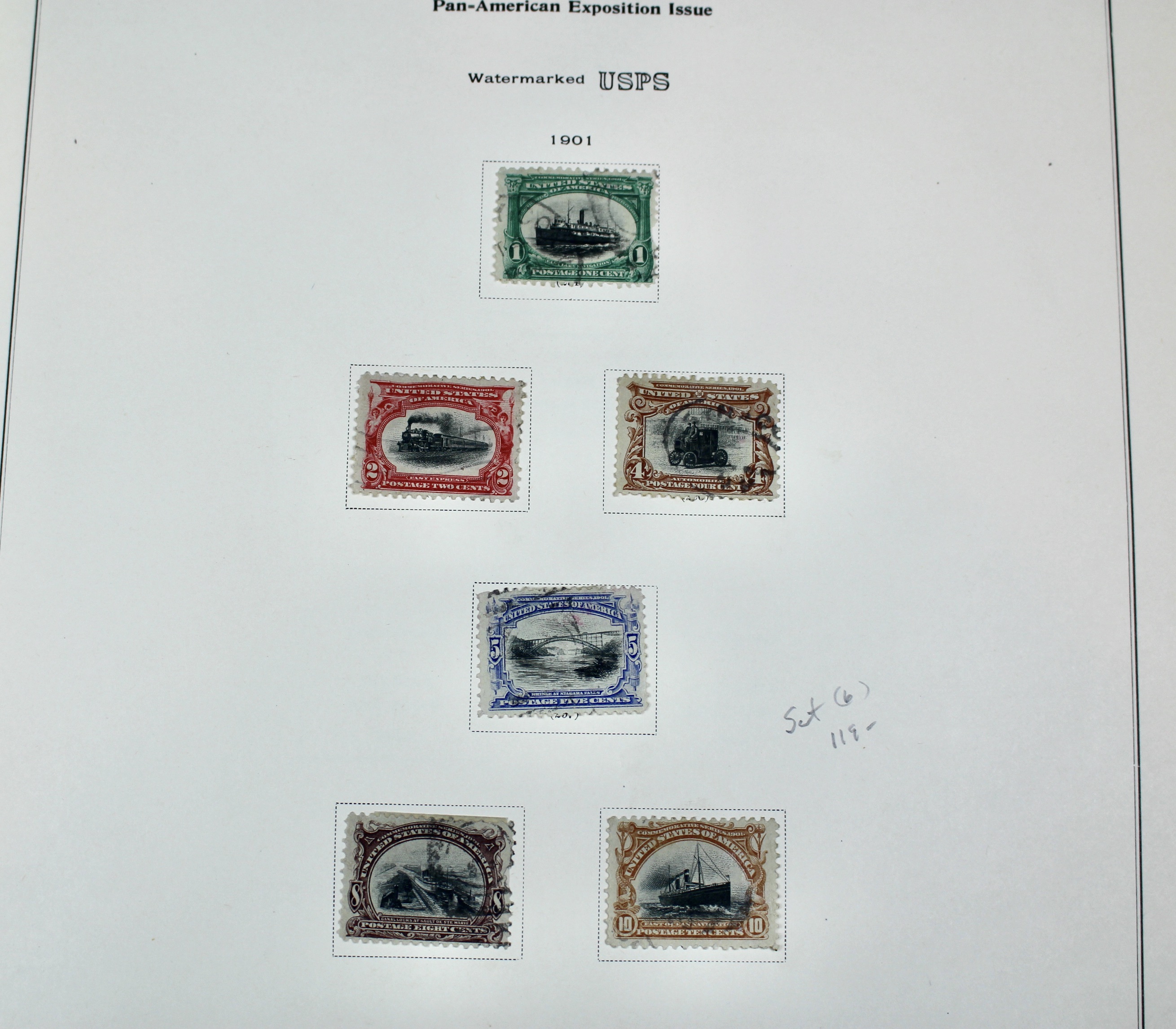 U.S. Postage Stamp Collection, 1861 to 1964, Mint and Used