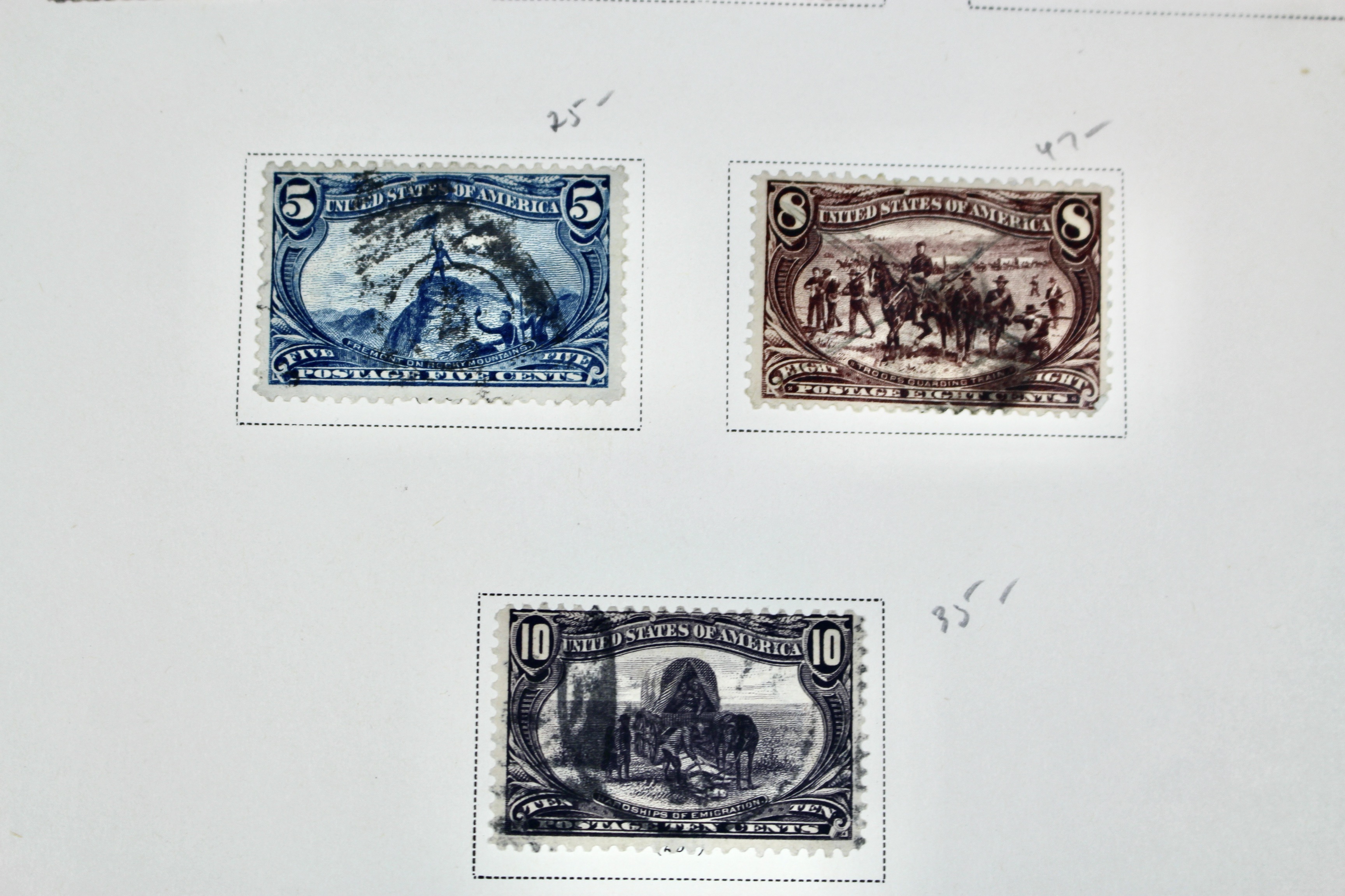 U.S. Postage Stamp Collection, 1861 to 1964, Mint and Used