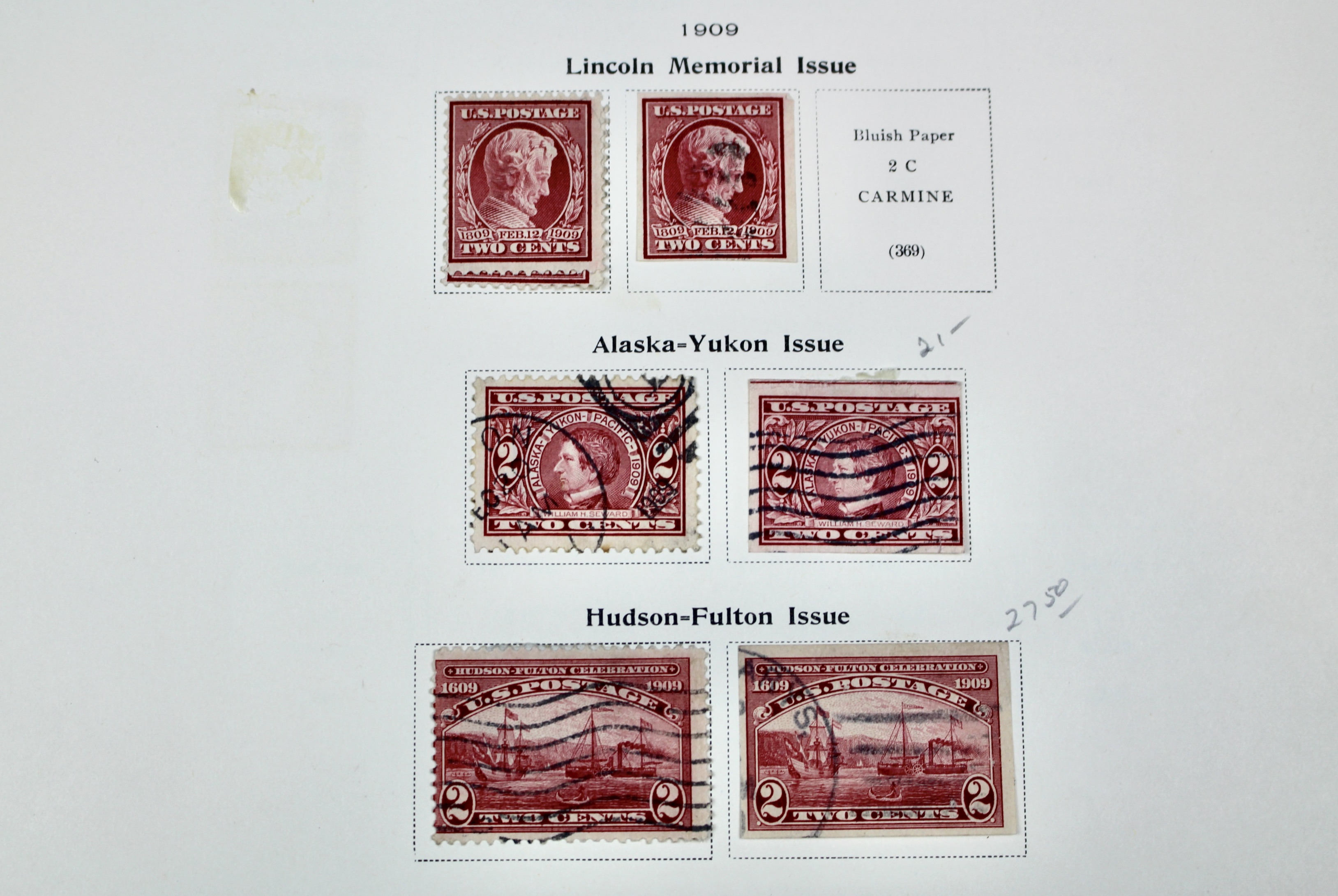 U.S. Postage Stamp Collection, 1861 to 1964, Mint and Used