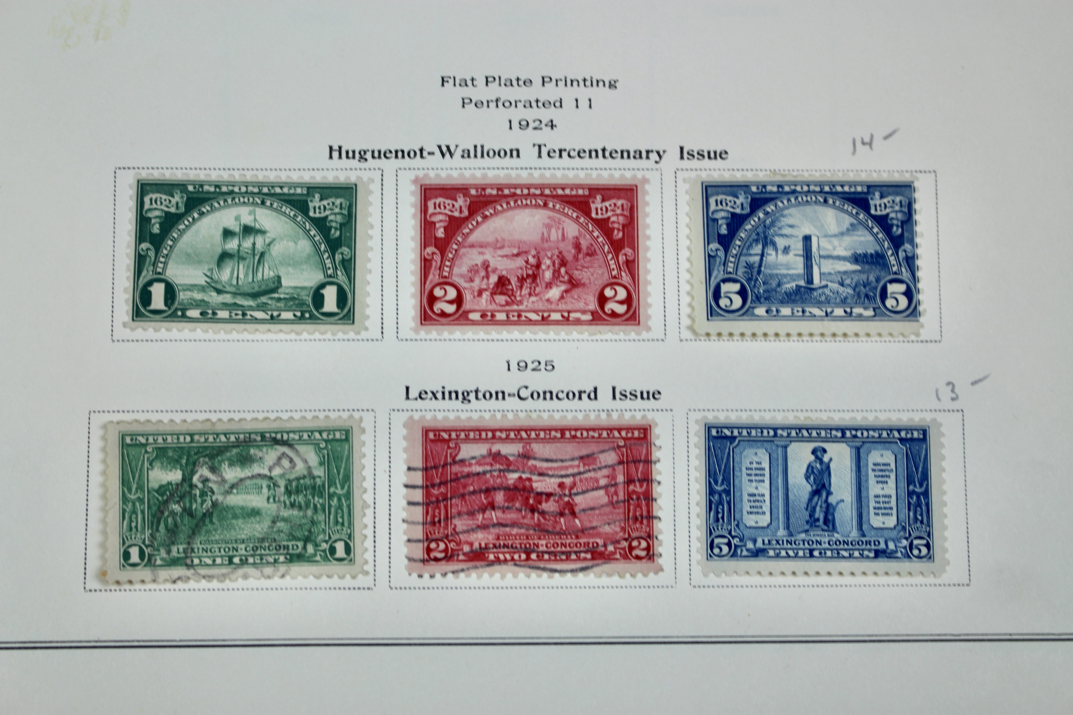 U.S. Postage Stamp Collection, 1861 to 1964, Mint and Used