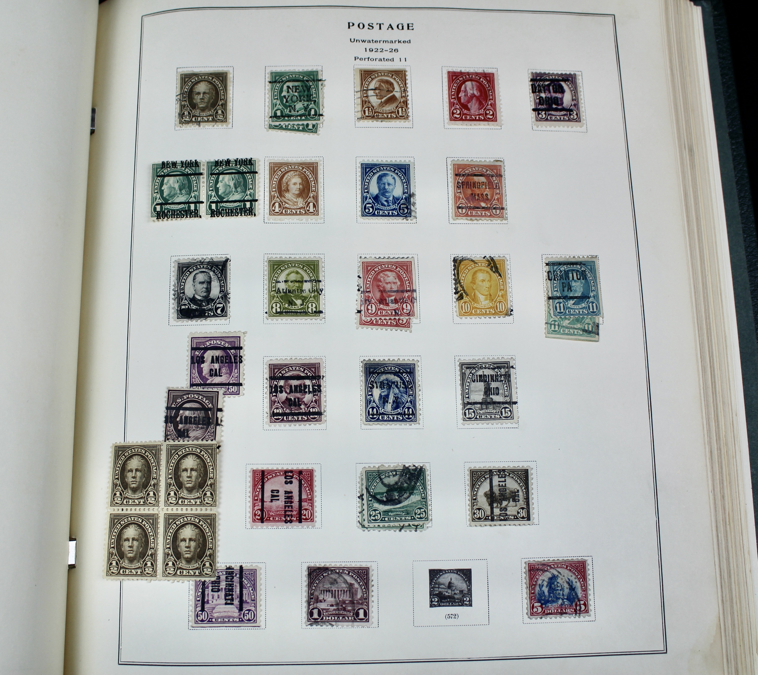 U.S. Postage Stamp Collection, 1861 to 1964, Mint and Used