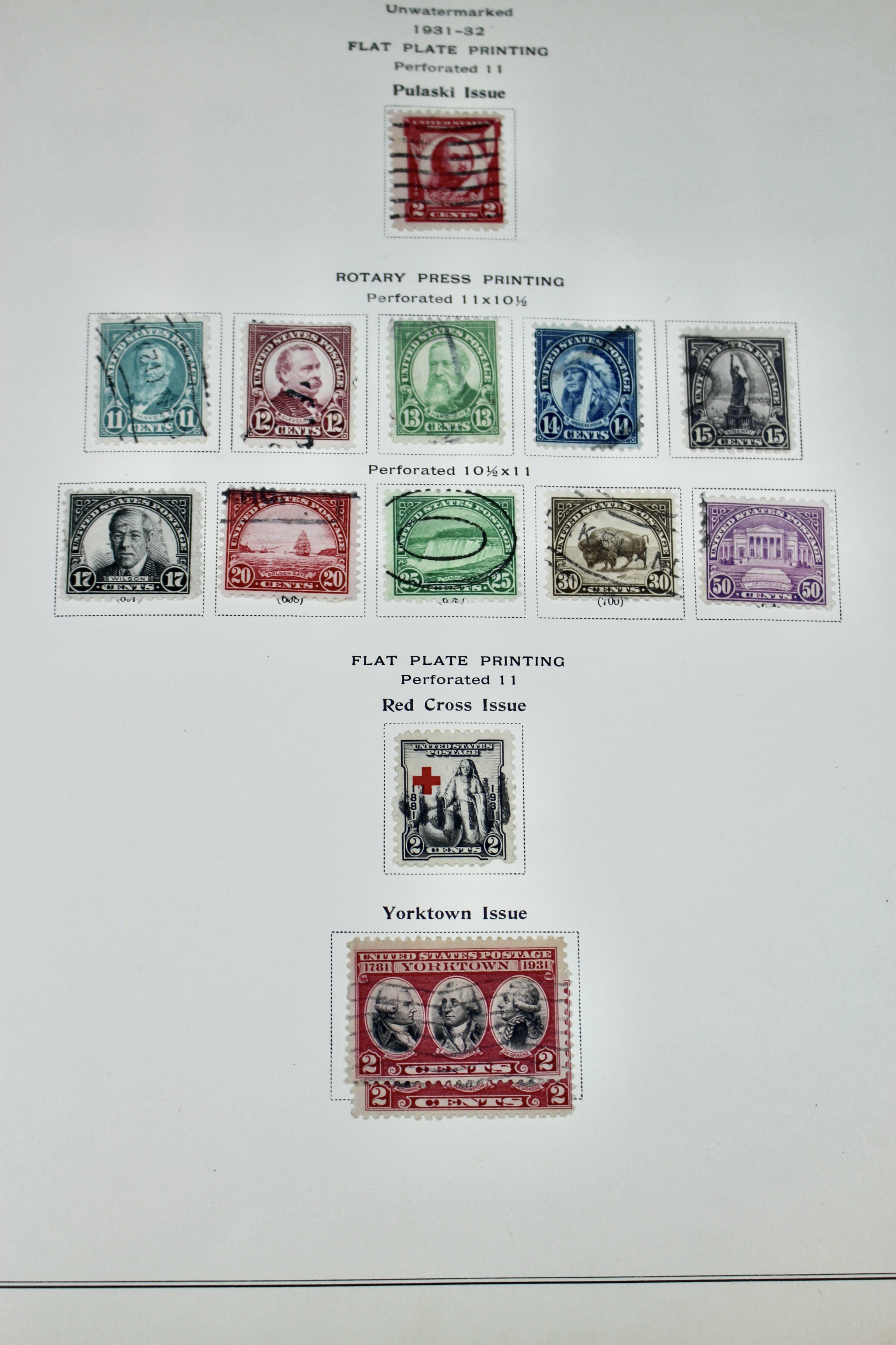 U.S. Postage Stamp Collection, 1861 to 1964, Mint and Used