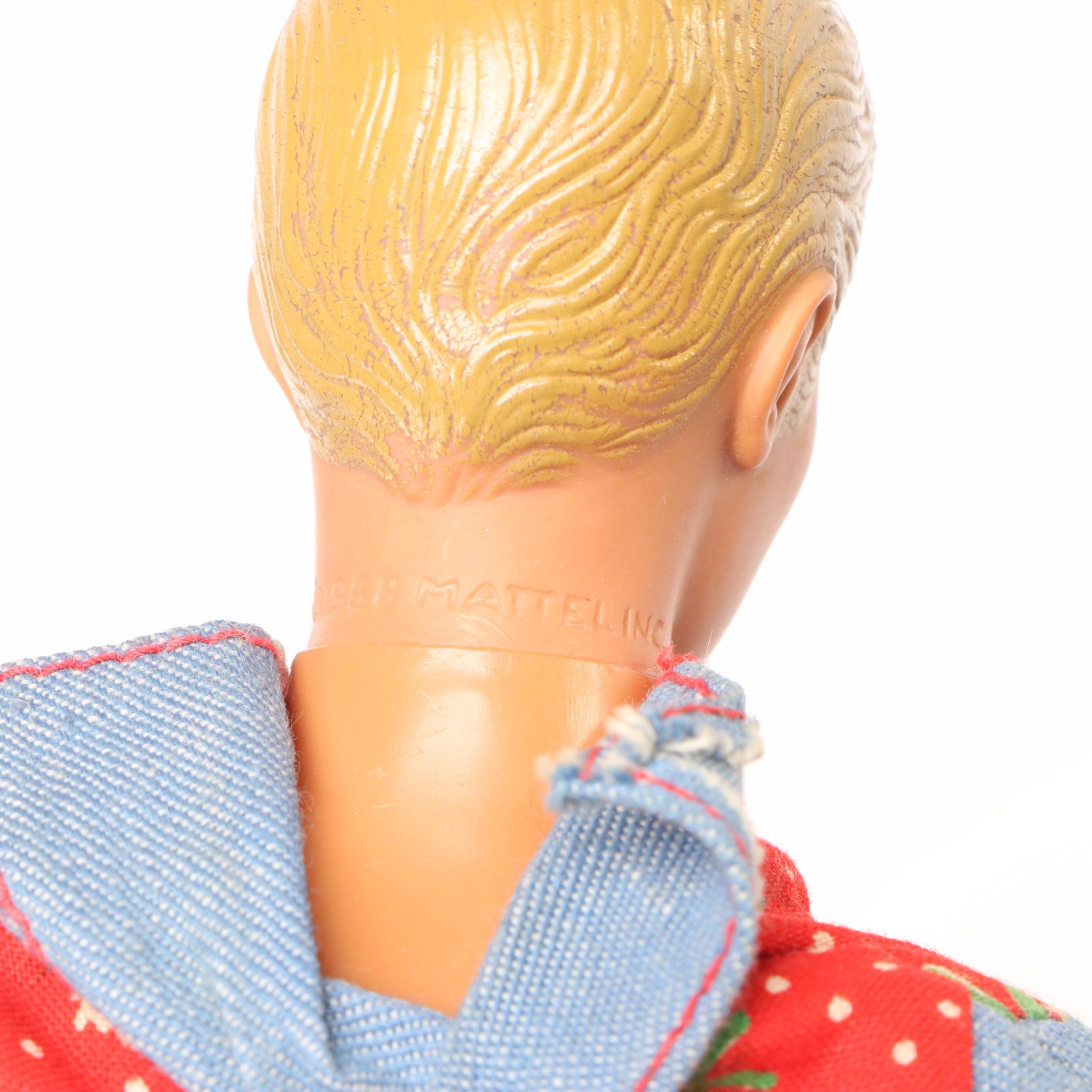 Mattel Barbie Travel Trunks with Dolls and Accessories, Mid to Late 20th Century