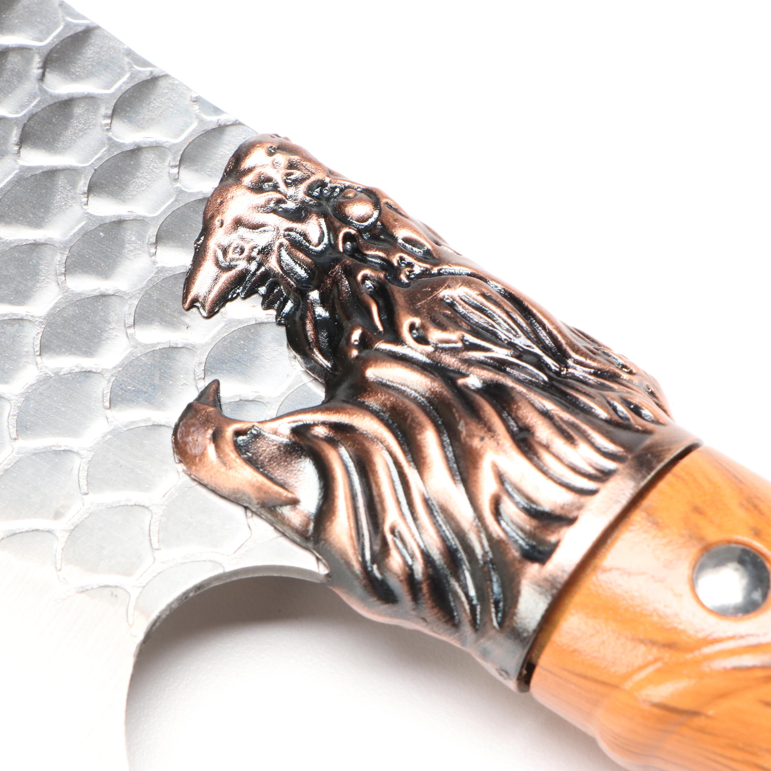 Dragon Scale Chef's Kitchen Knives