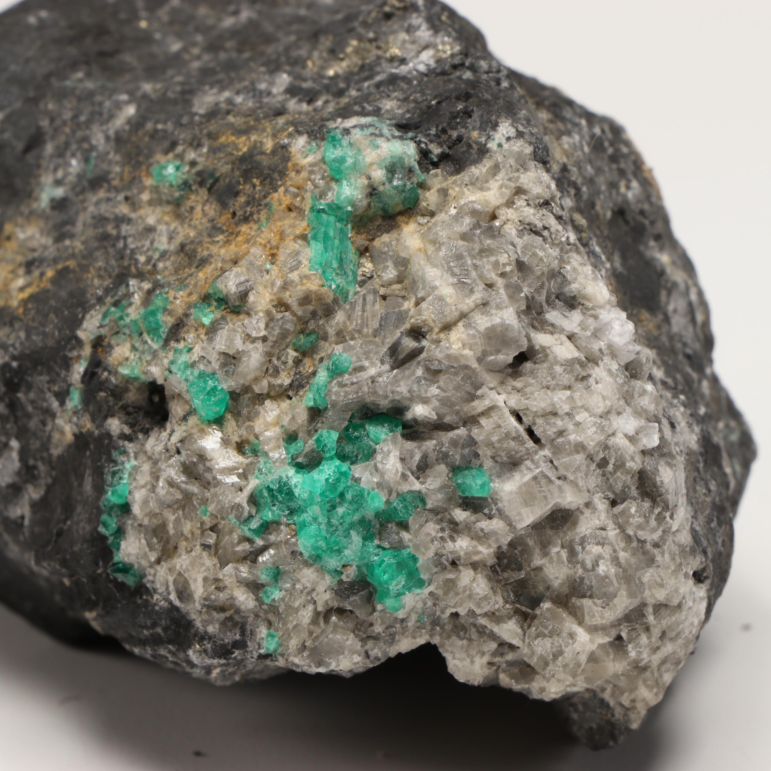 Emerald in Matrix Raw Mineral Specimen