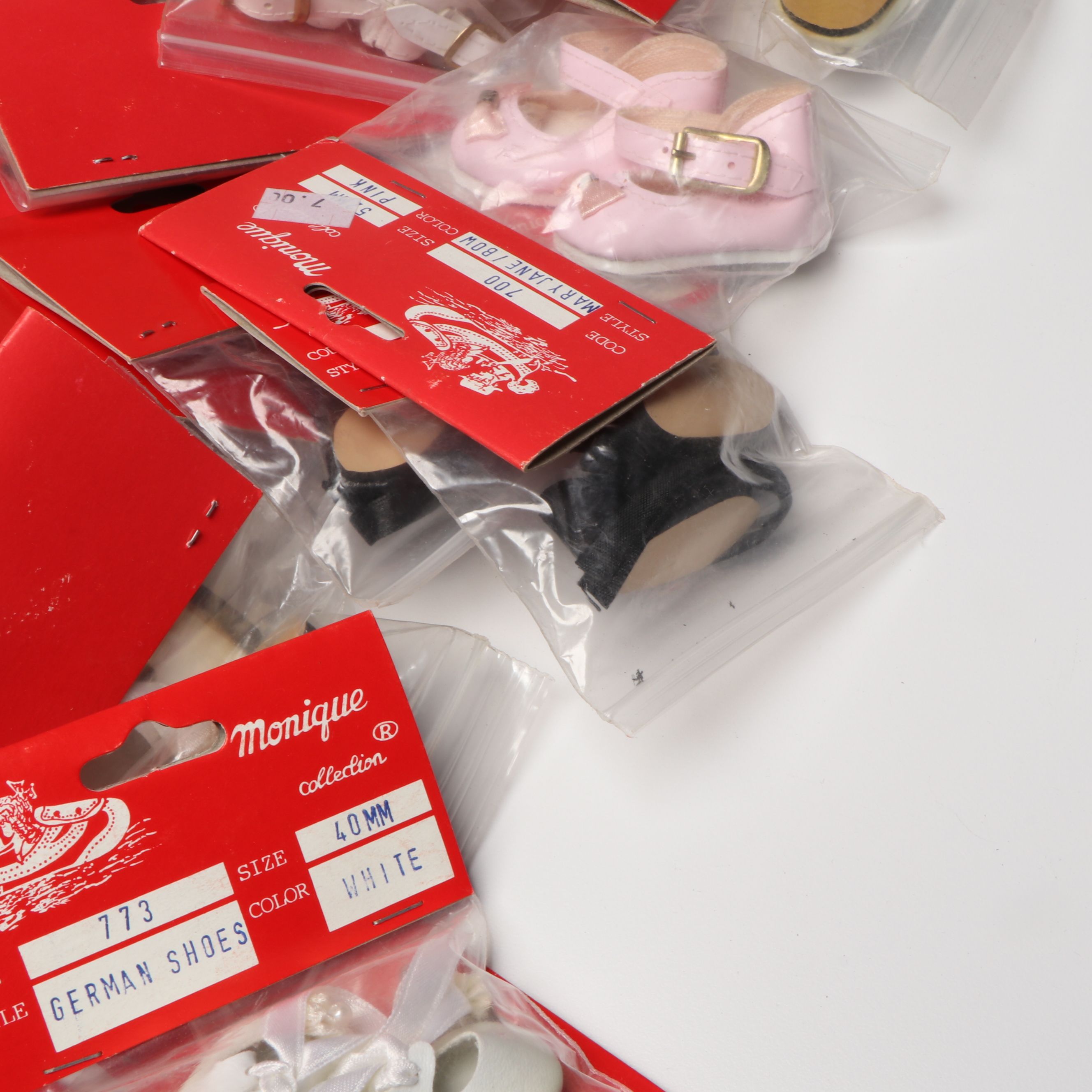 Monique Collection, IMSCO,  and More Doll Shoes