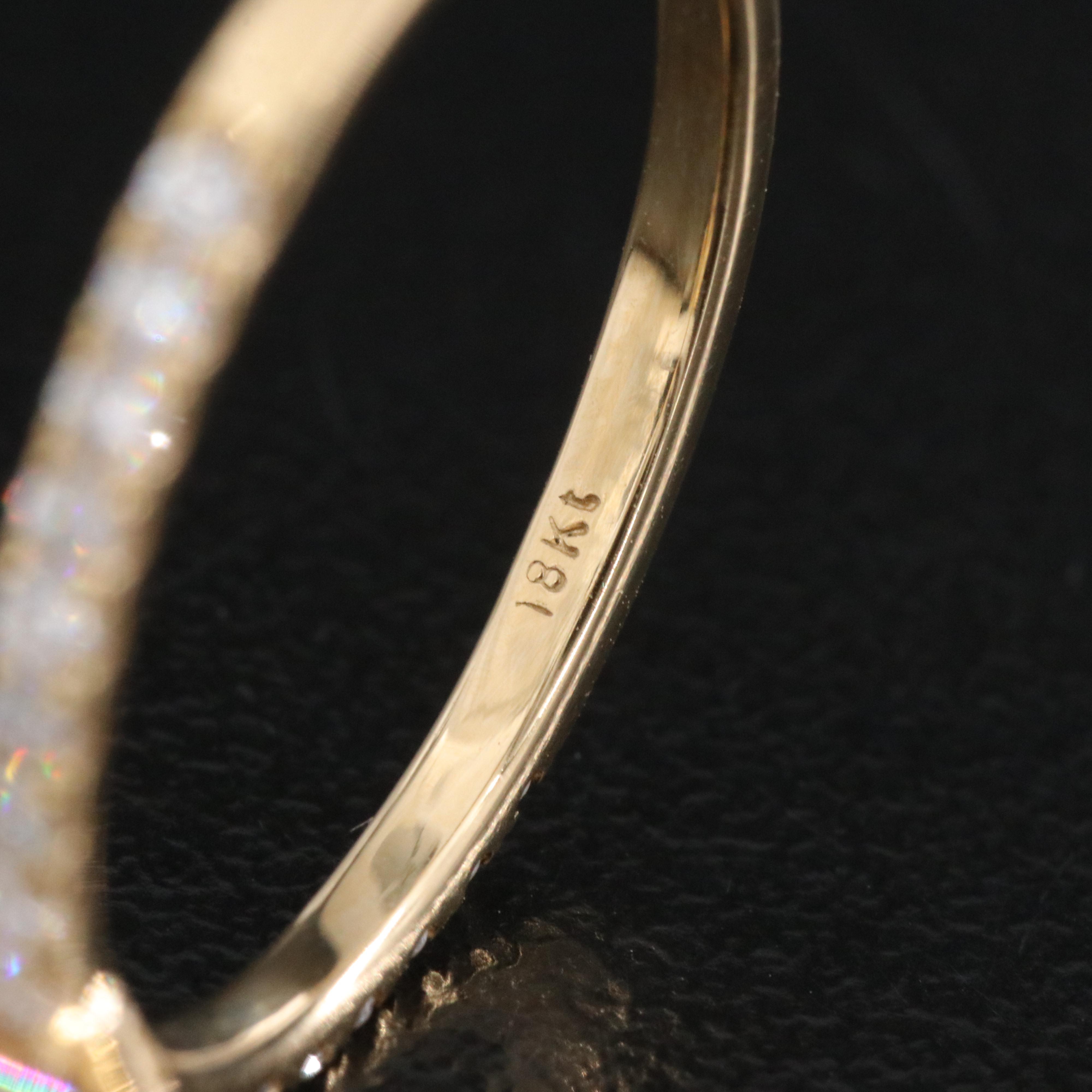 18K 2.22 CTW Lab Grown Diamond Ring with IGI Report