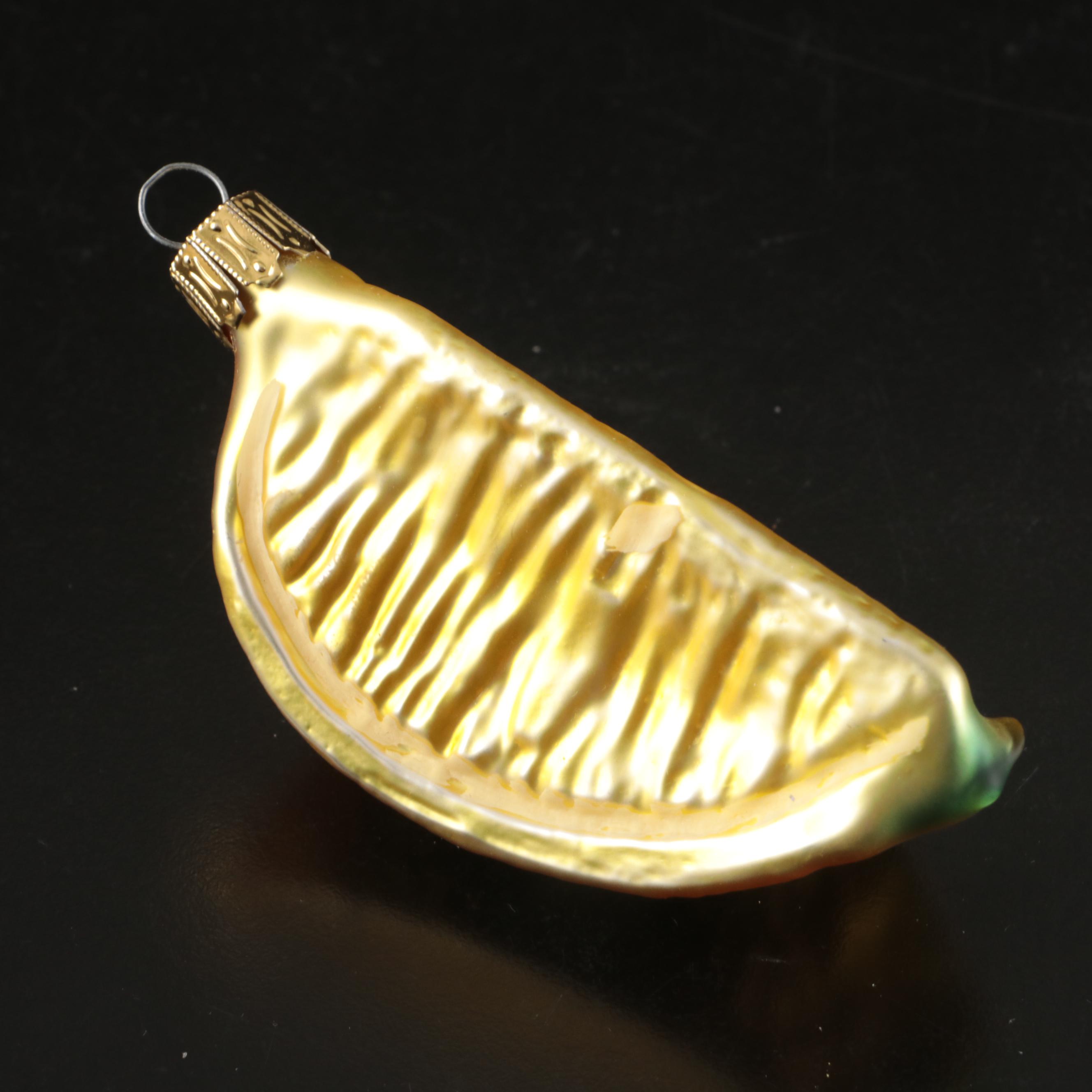 Bronner's Christmas Wonderland Blown Glass Ornaments, Late 20th Century