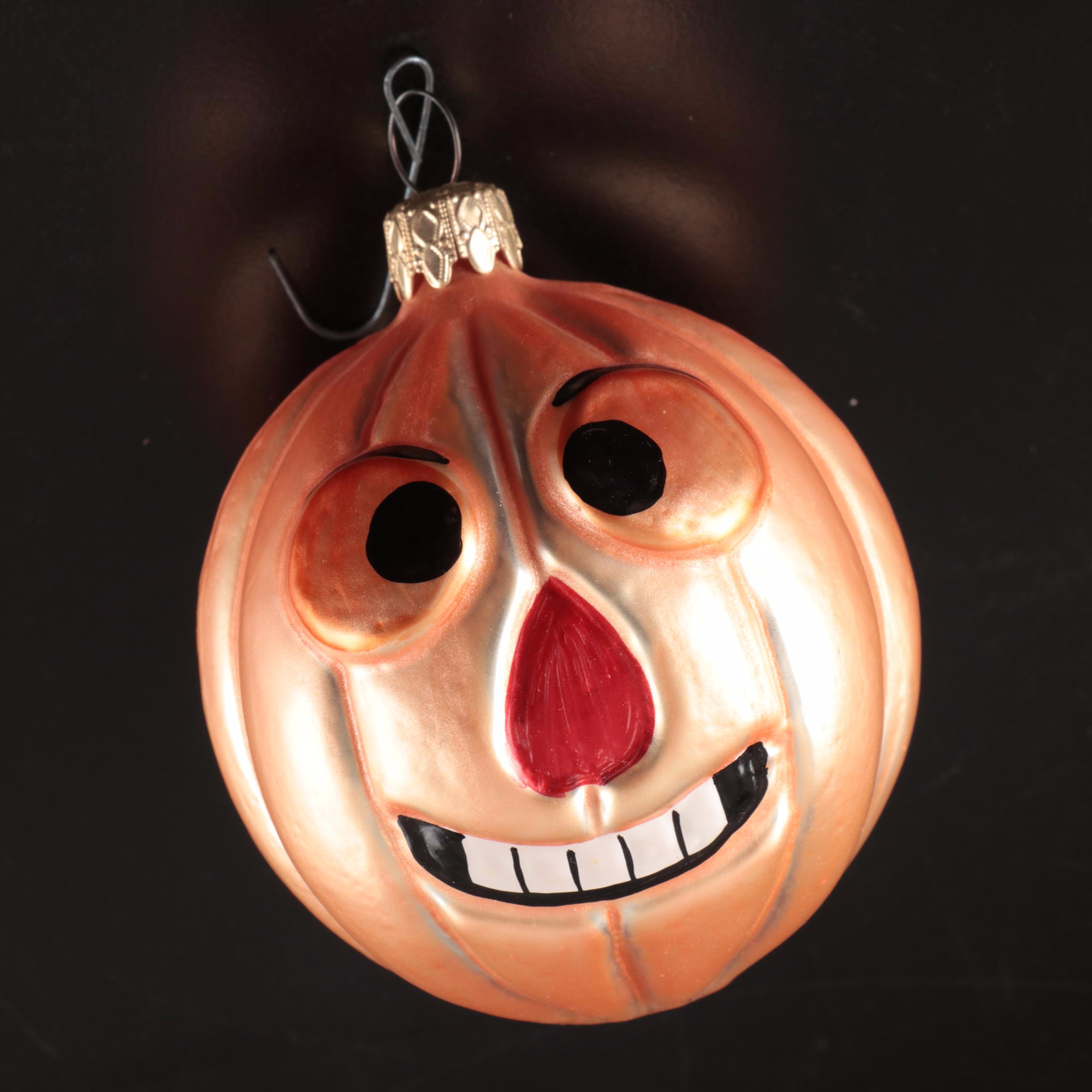 Bronner's Christmas Wonderland Blown Glass Ornaments, Late 20th Century