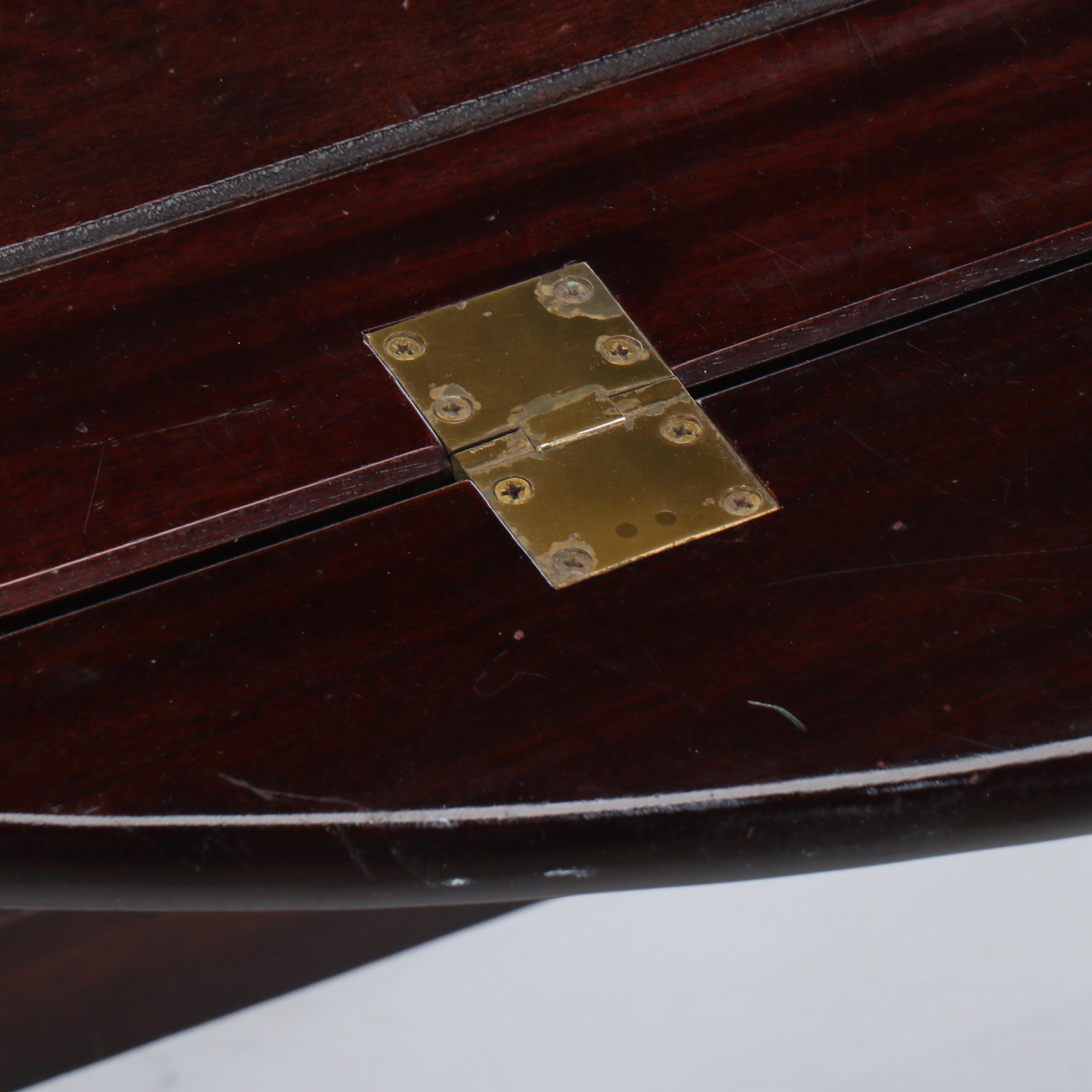 Mahogany Finish Butler's Tray Table, Late 20th Century