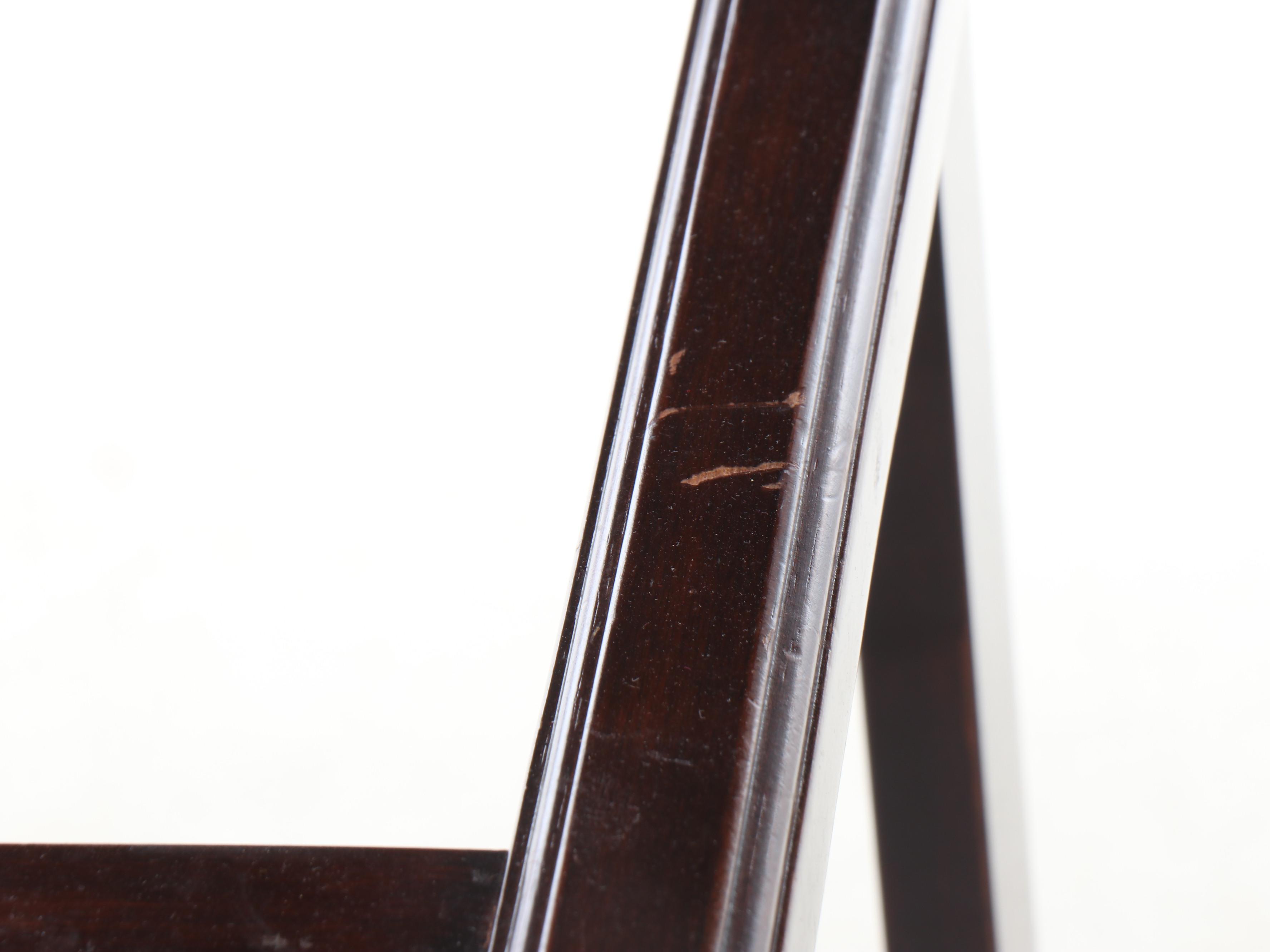 Mahogany Finish Butler's Tray Table, Late 20th Century