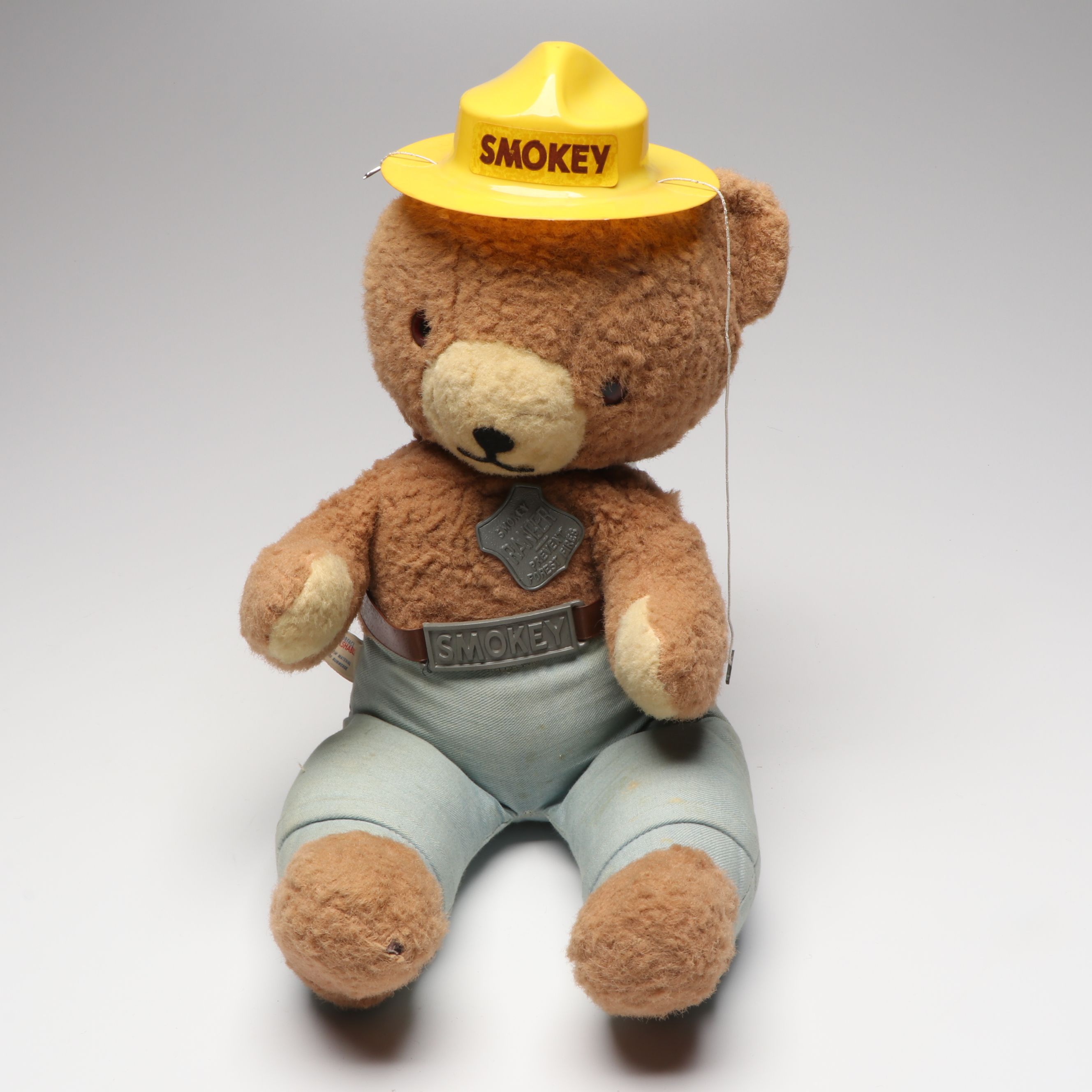 Ideal "Smokey the Bear" Plush Toys, Mid-20th Century